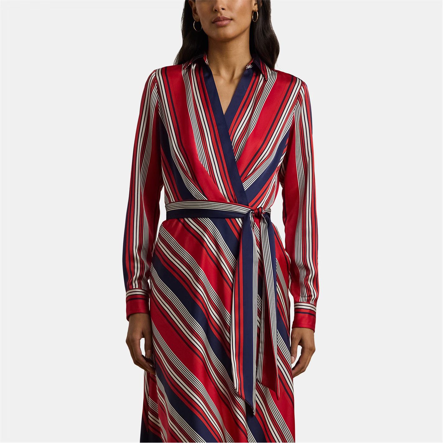 Lauren Ralph Lauren o1g2r1mq0825 Rowella Dress in Multicolor Size S / US 4 / IT 40 - 2 Thumbnail