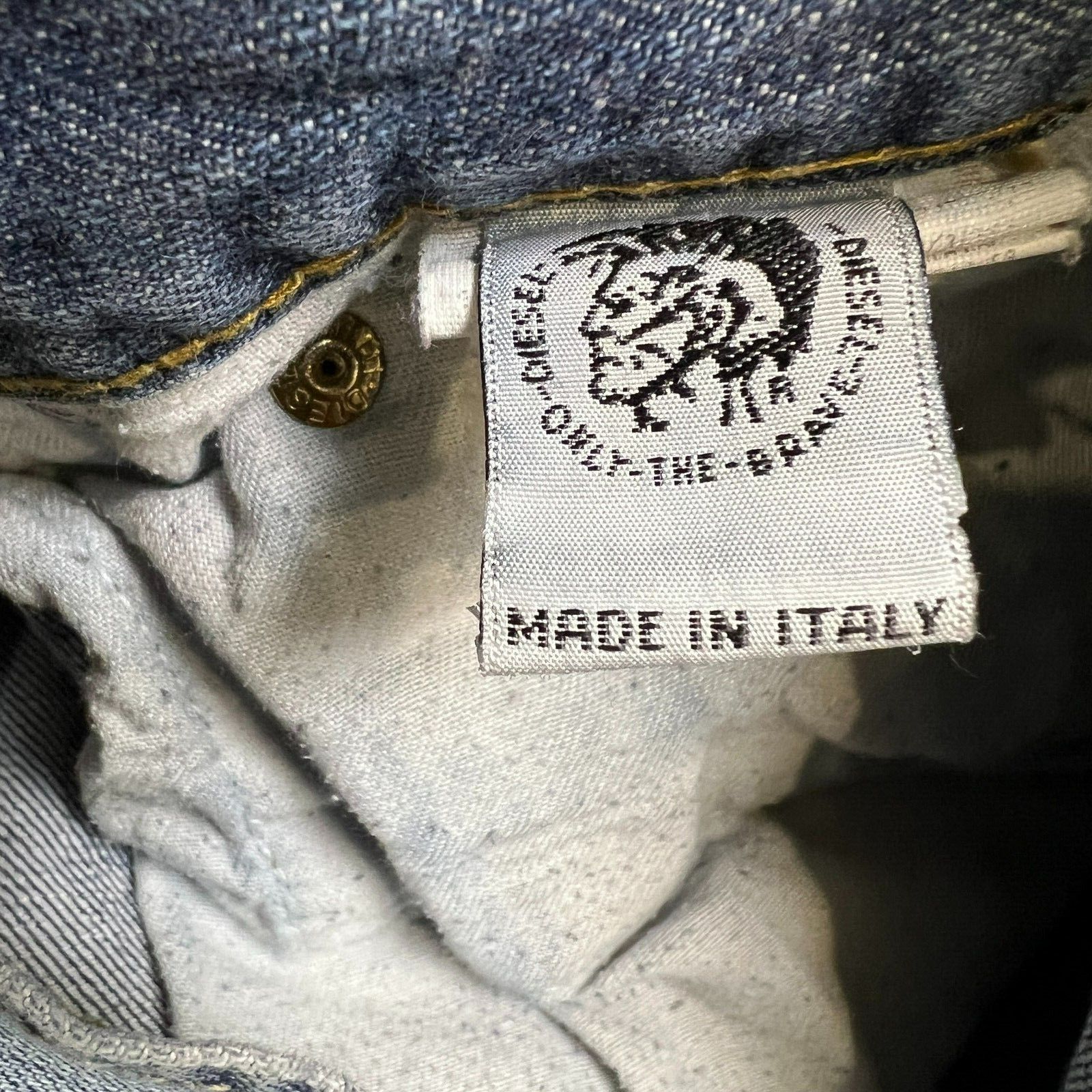 Diesel × Vintage Diesel Jeans 32x33 Industry Regular Straight Leg Denim Pants Size US 32 / EU 48 - 11 Thumbnail