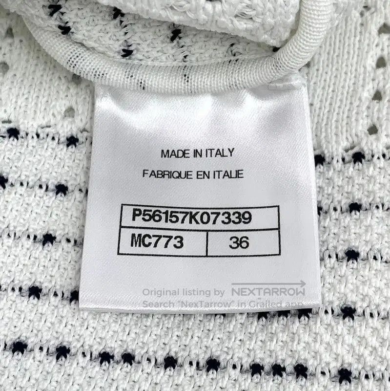Chanel Chanel Colorblock Cotton Mini Skirt . Size 22" - 7 Thumbnail