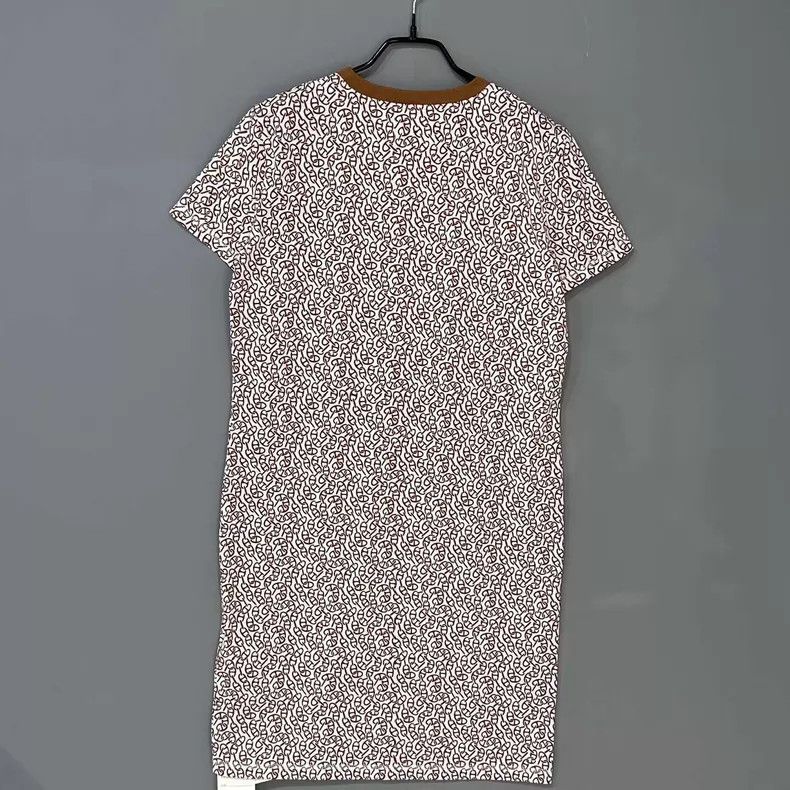 Hermes Hermes Pig nose full-print short-sleeve dress Size XS / US 0-2 / IT 36-38 - 4 Thumbnail