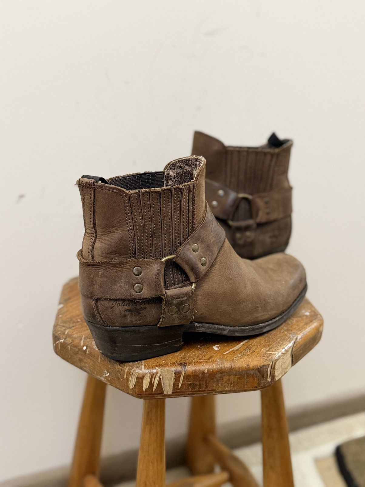 Guidi Vintage 90s Guidi Vibe Ankle-Zip Boots Hedi Slimane boots Size US 7 / EU 40 - 3 Thumbnail