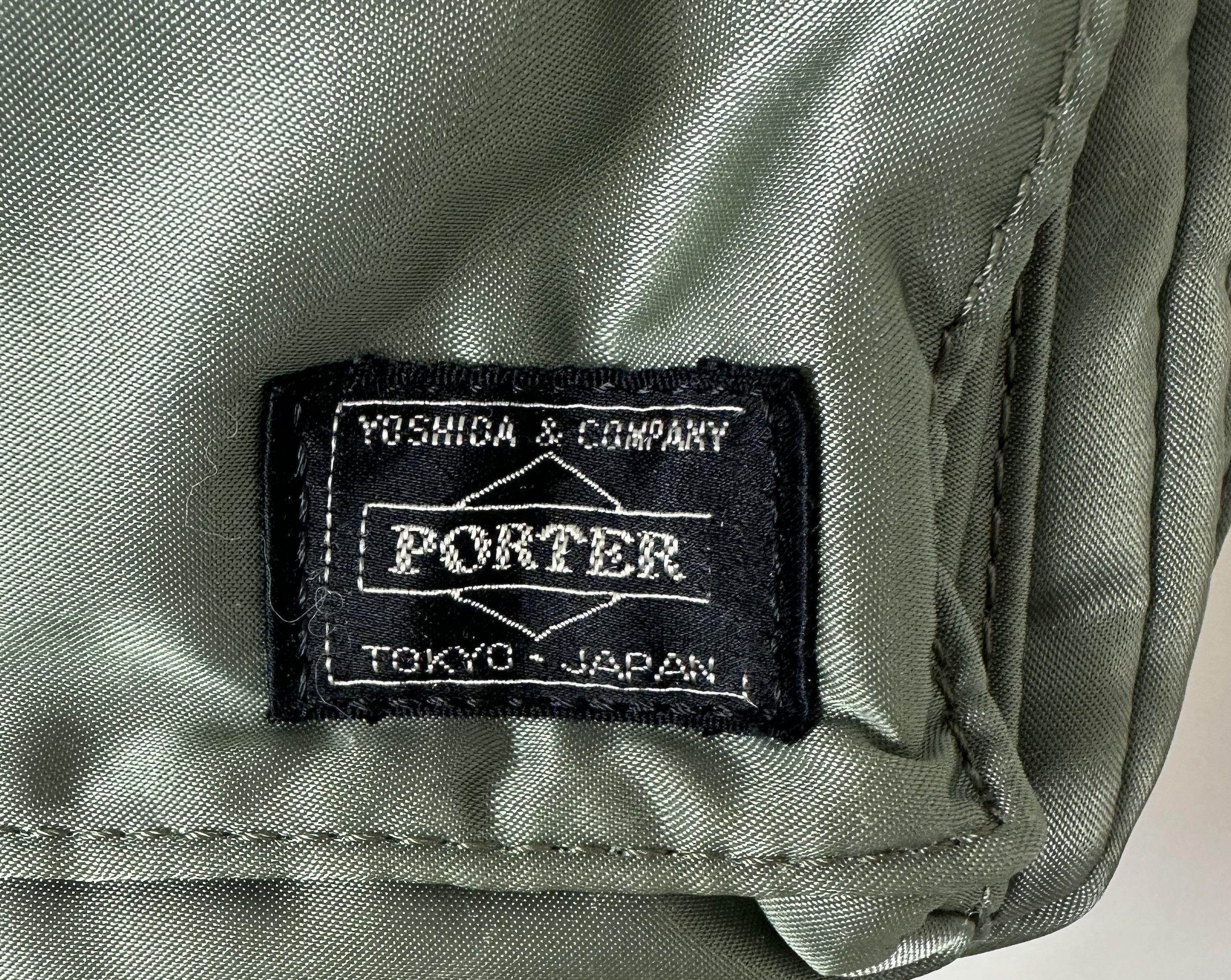 Porter PORTER TANKER VERTICAL MESSENGER BAG SAGE GREEN OS Size ONE SIZE - 6 Thumbnail