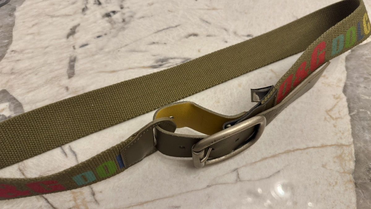 Dolce & Gabbana Dolce and Gabbanna unisex rainbow military belts Size ONE SIZE - 4 Thumbnail