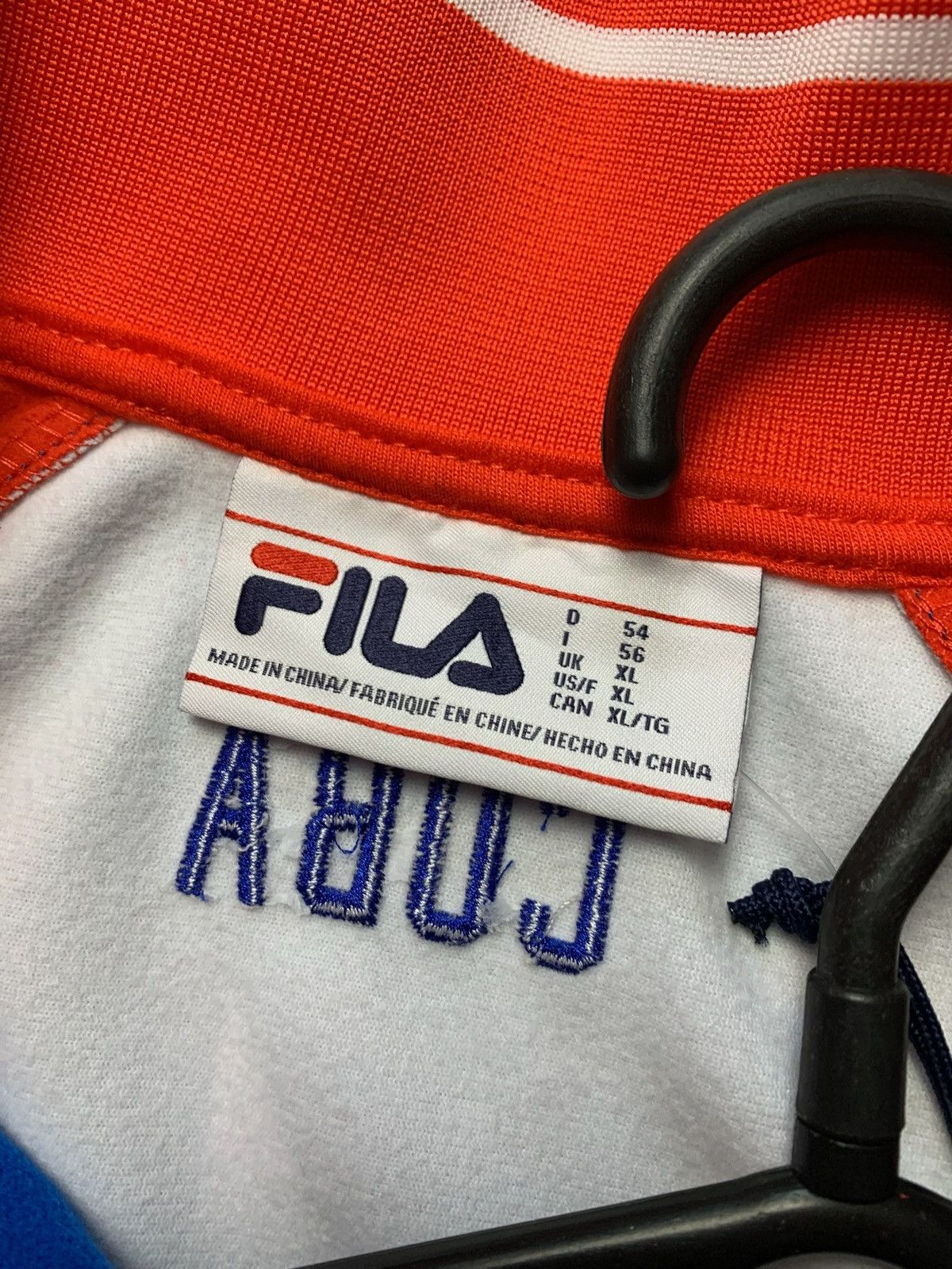 Fila × Vintage Vintage Fila Cuba soccer jacket size XL big logo rare Size US XL / EU 56 / 4 - 7 Thumbnail