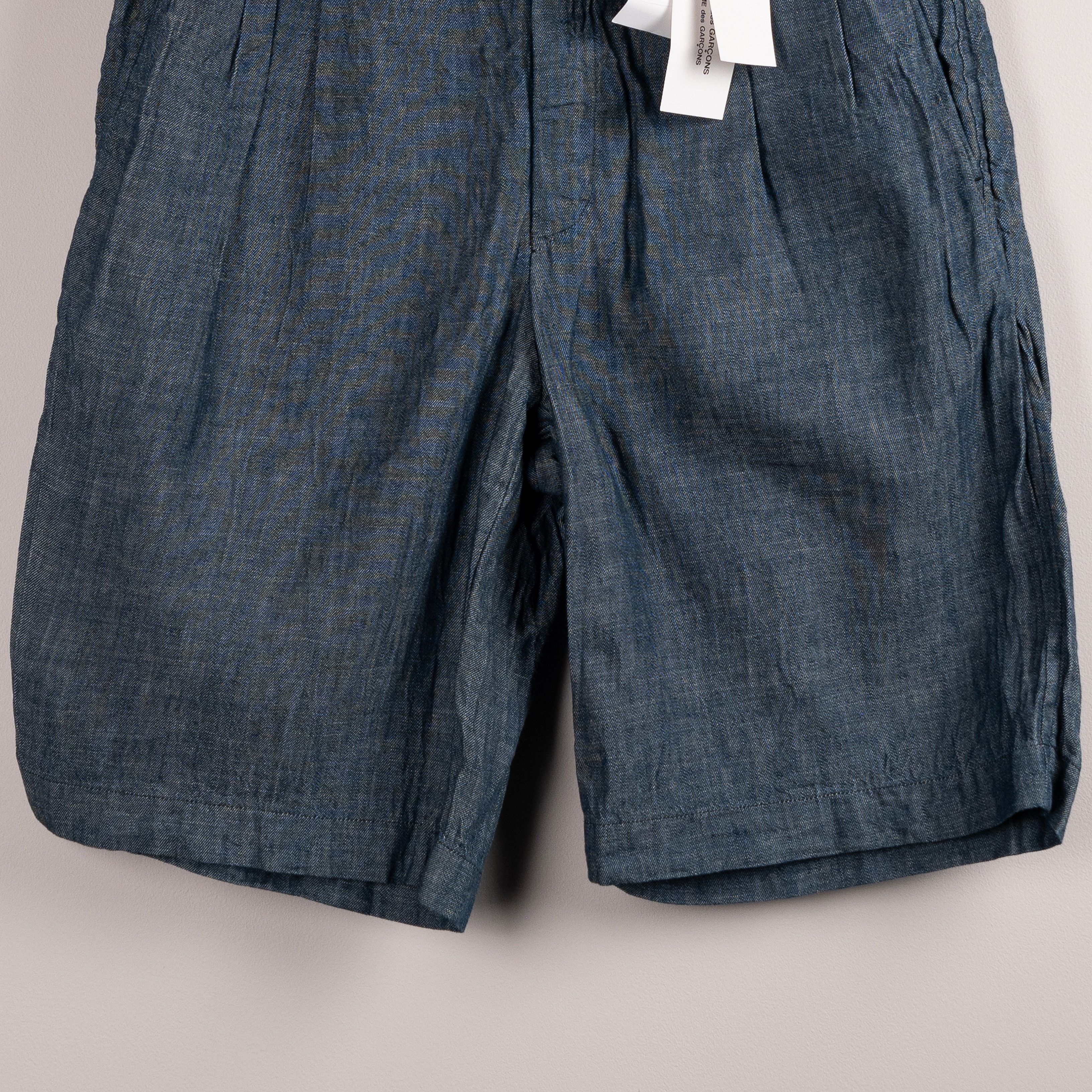 Comme des Garcons Comme Des Garçons SS11 Pleated Shorts Blue Size 29" - 4 Thumbnail