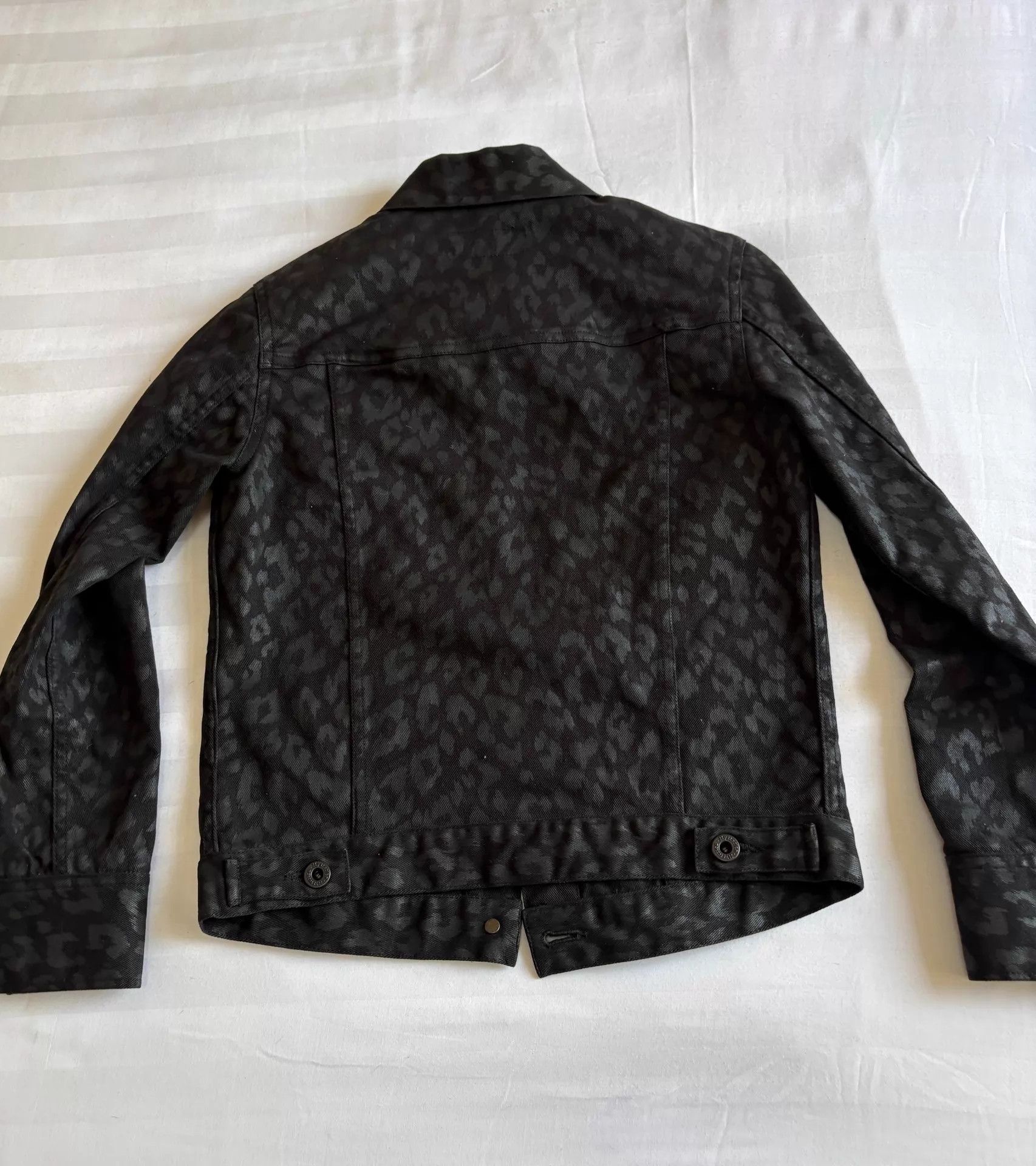 Hysteric Glamour Hysteric Glamour vintage black leopard slim short jkt S-M Size ONE SIZE - 9 Thumbnail