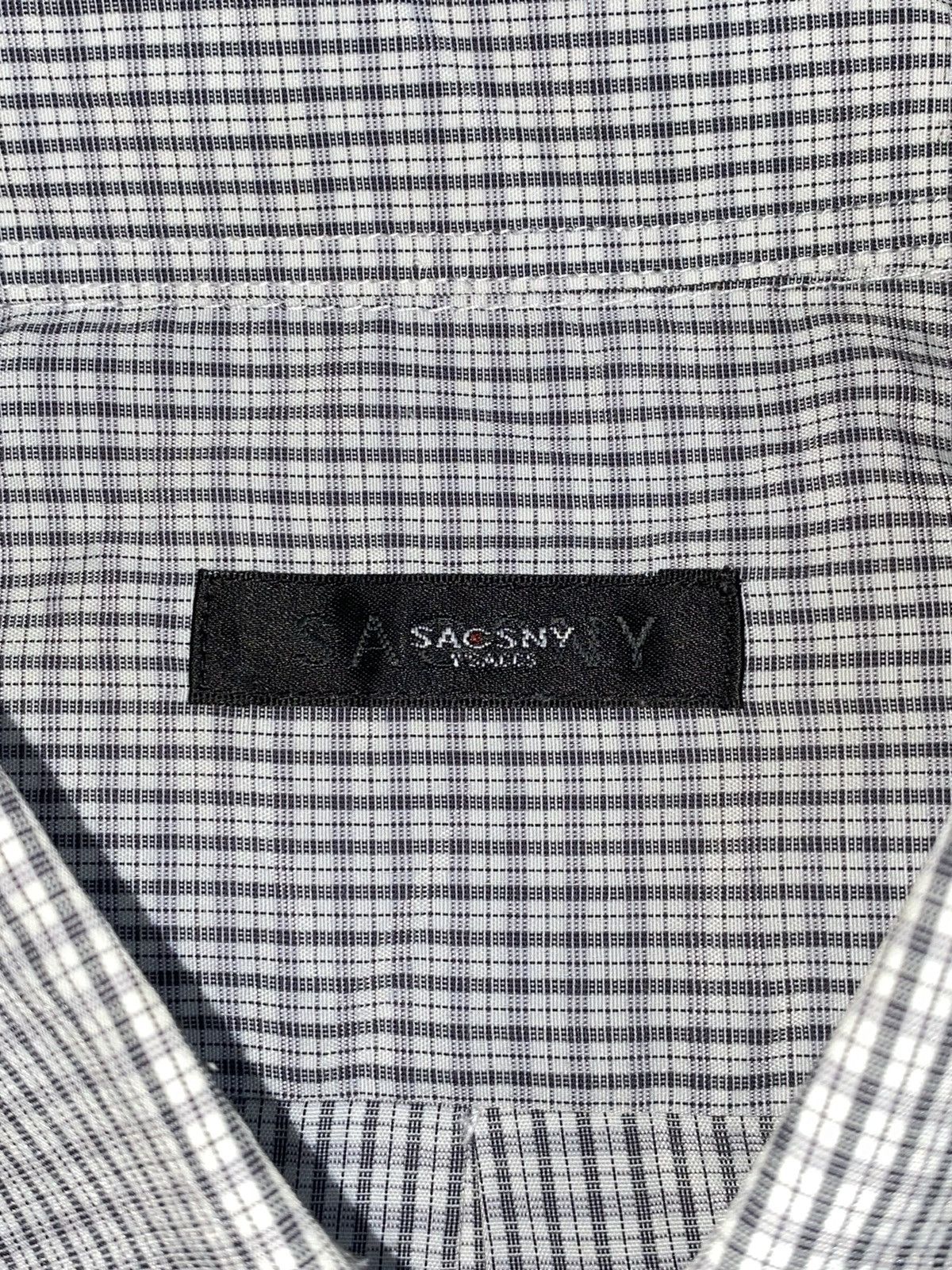 Yohji Yamamoto Yohji Yamamoto SACSNY Y’SACCS Plaid Shirt Size US L / EU 52-54 / 3 - 12 Thumbnail