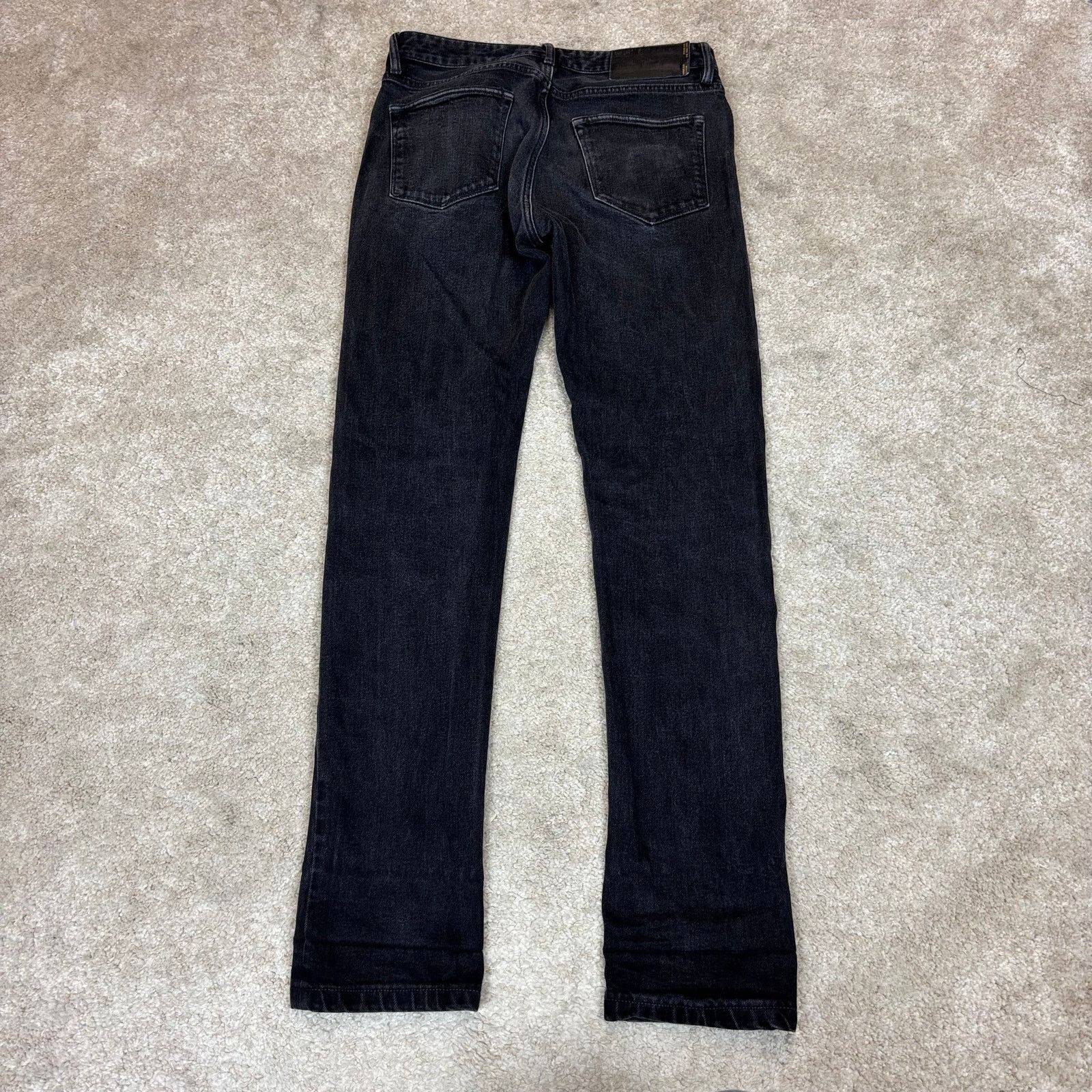 Buck Mason Buck Mason Maverick Slim 13 oz Jeans Men's 31x32.5 Black Size US 31 - 4 Thumbnail