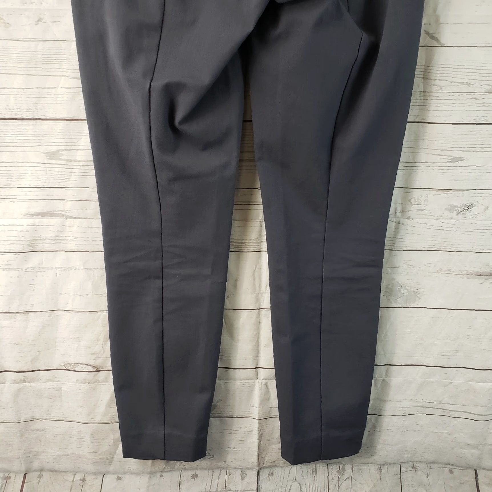 Everlane Everlane Pants Size 2 Gray Mid Rise Cotton Blend Side Zip Skinny Cropped Womens Size 26" / US 2 / IT 38 - 5 Thumbnail