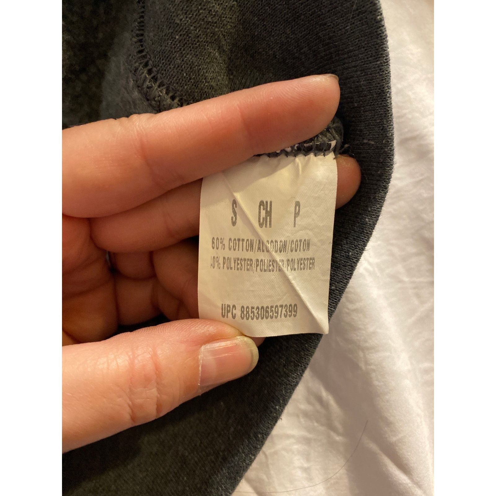 Fruit Of The Loom Classic Minimalist Dark Gray Pullover Hoodie S Size US S / EU 44-46 / 1 - 4 Thumbnail
