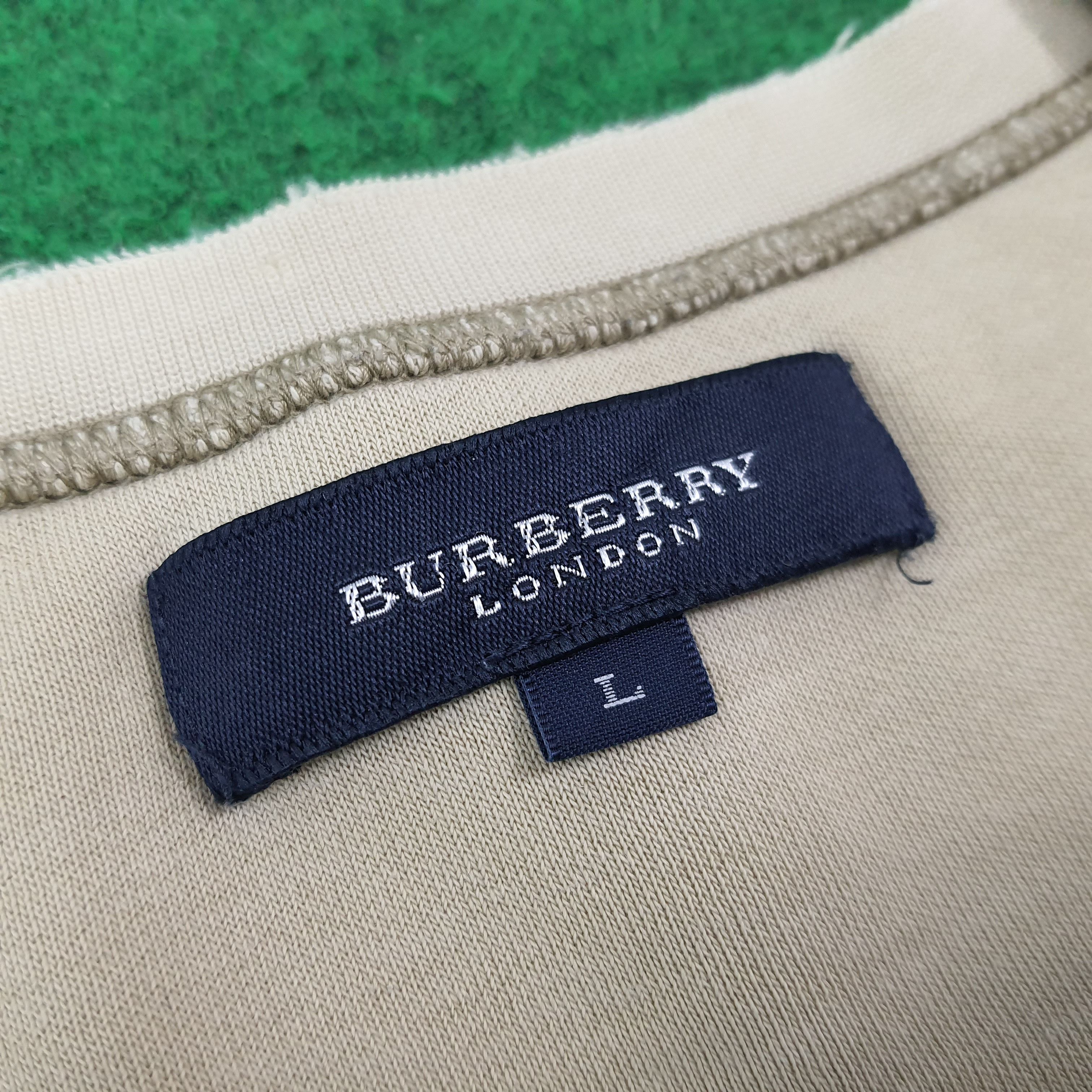 Burberry Vintage Burberry Nova Check Pocket Sweatshirt C274N11 Size US L / EU 52-54 / 3 - 5 Thumbnail