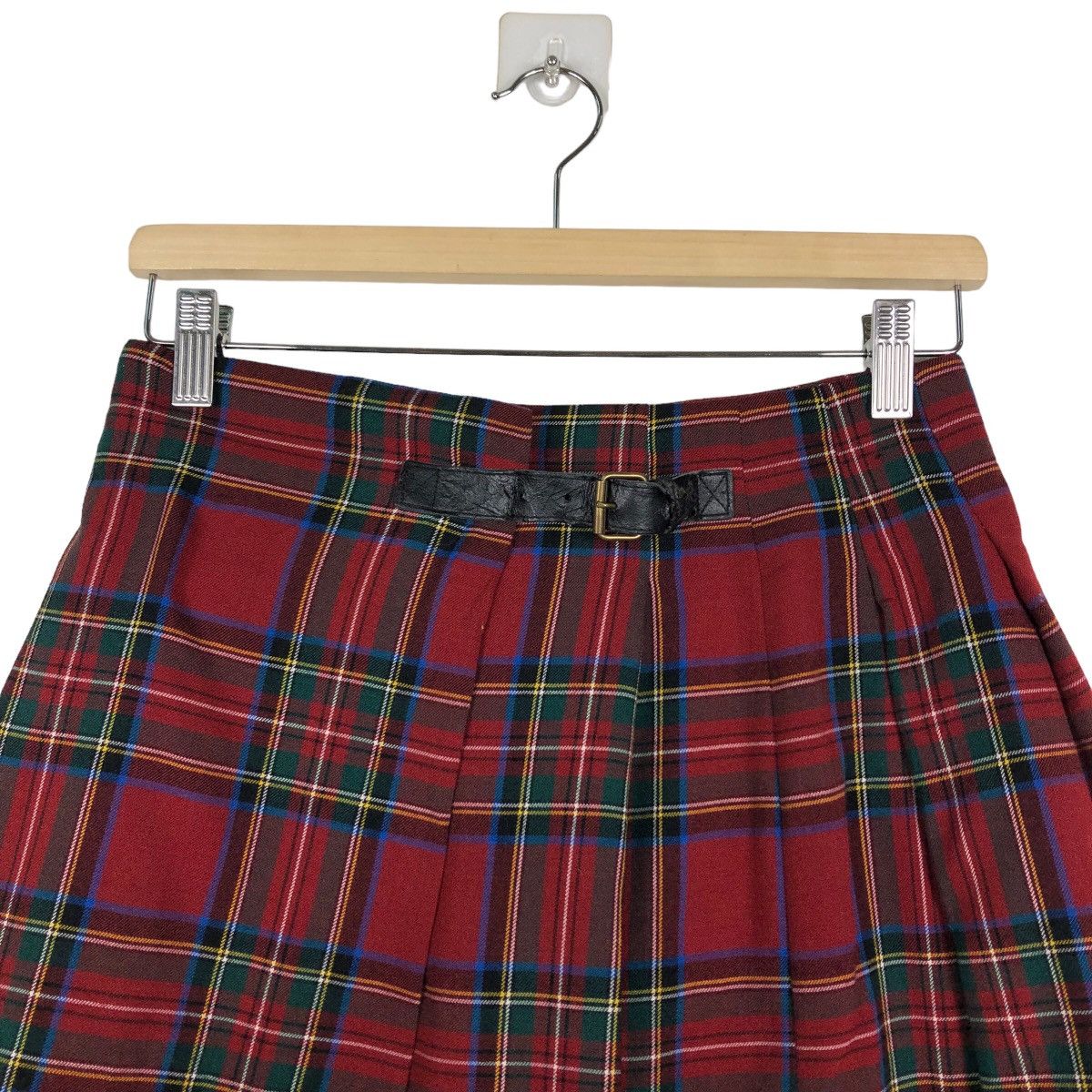 Japanese Brand 🔥Punk Design Tartan Skirt Uniqlo Japan Size 26" / US 2 / IT 38 - 2 Thumbnail