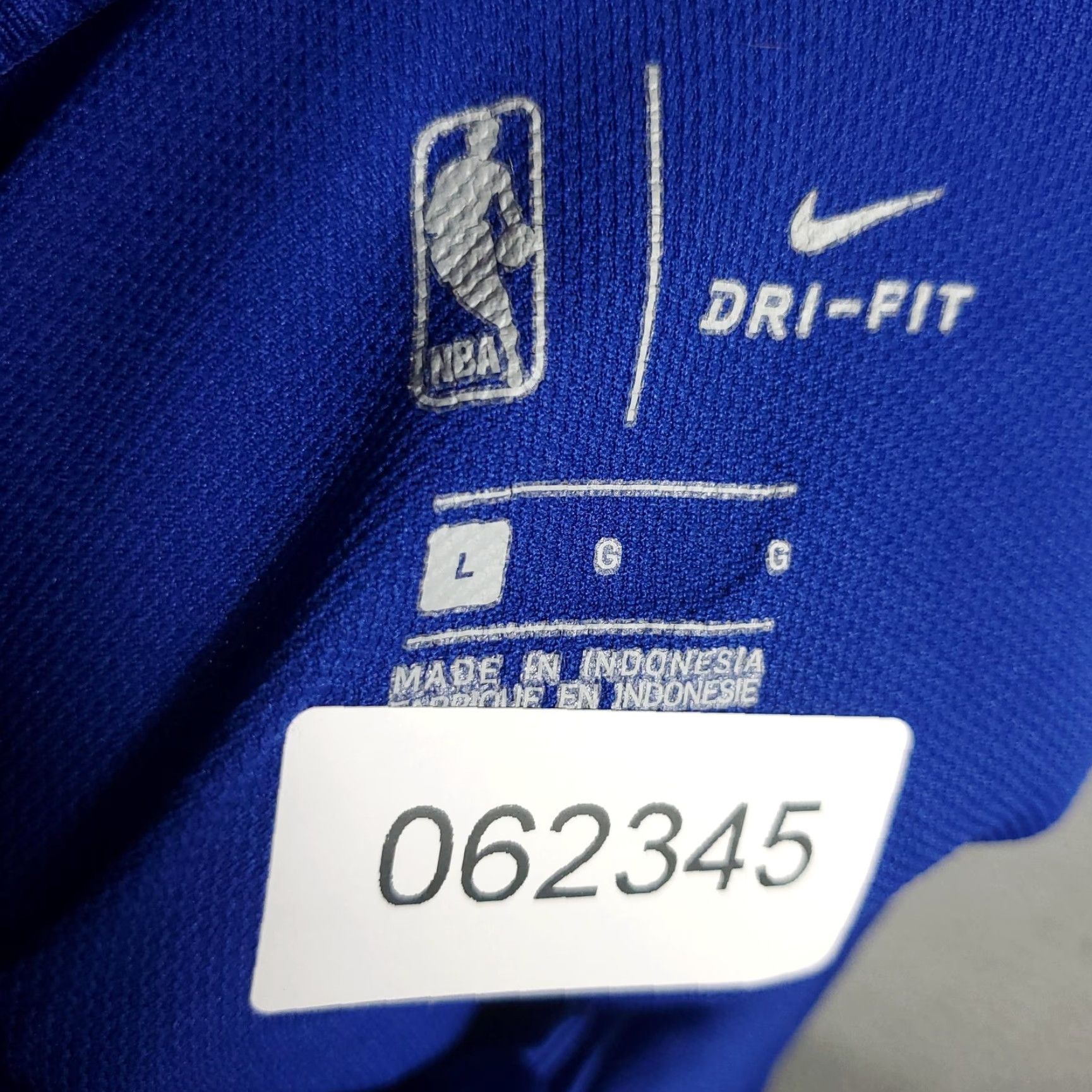 Nike LA Clippers Shirt Nike Dri-FIT Mens Large Blue Polo Basketball Performance Sports Size US L / EU 52-54 / 3 - 7 Thumbnail