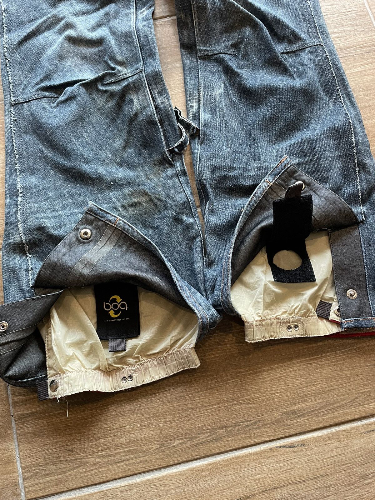 686 × Levi's × Levi's Vintage Clothing 686 X Levis 514 Ski Jeans Size US 35 - 4 Thumbnail