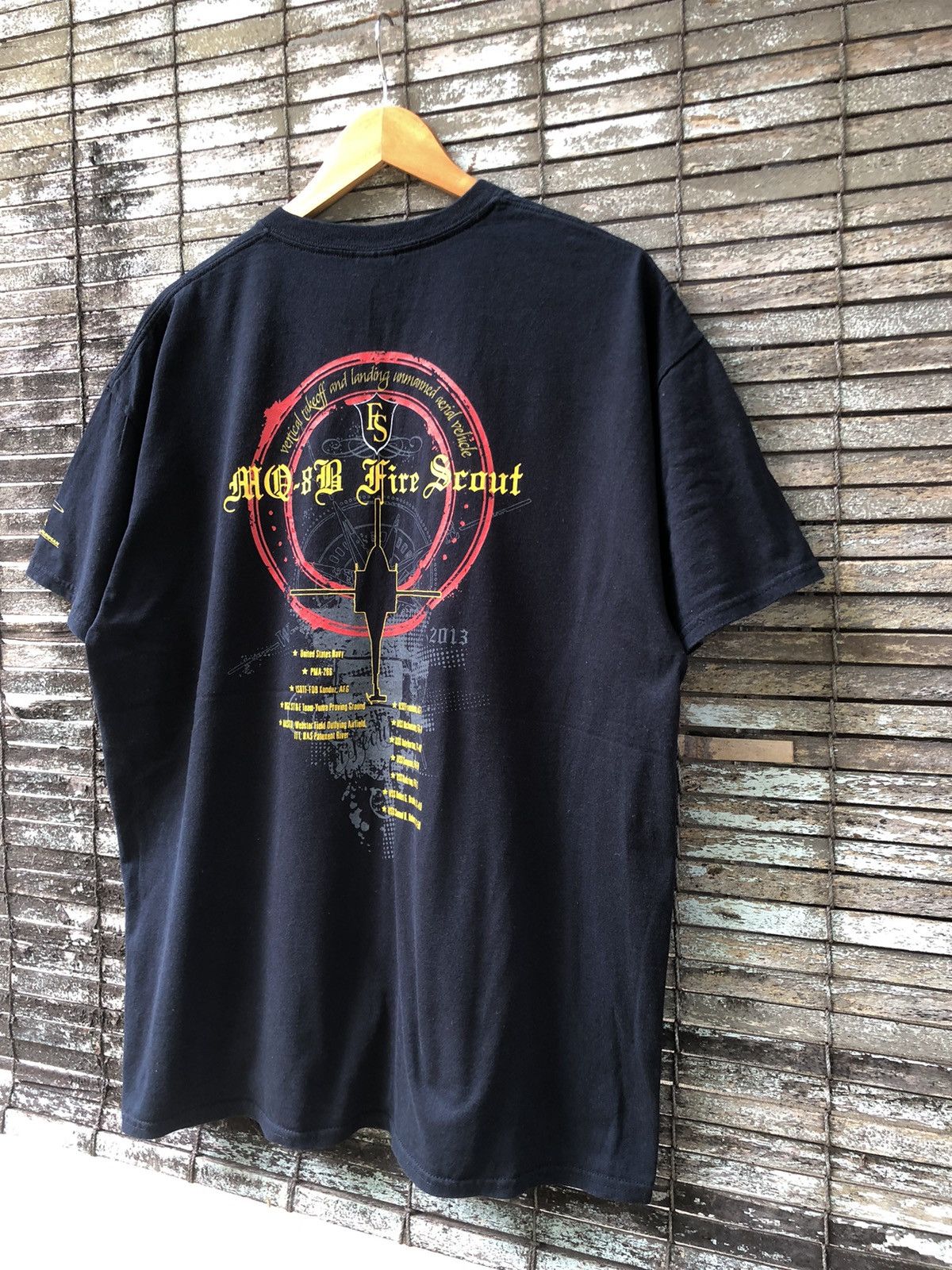 Japanese Brand × Vintage 🔥Vintage🔥Y2K Fire Flight Scout Tshirts Size US XL / EU 56 / 4 - 6 Thumbnail