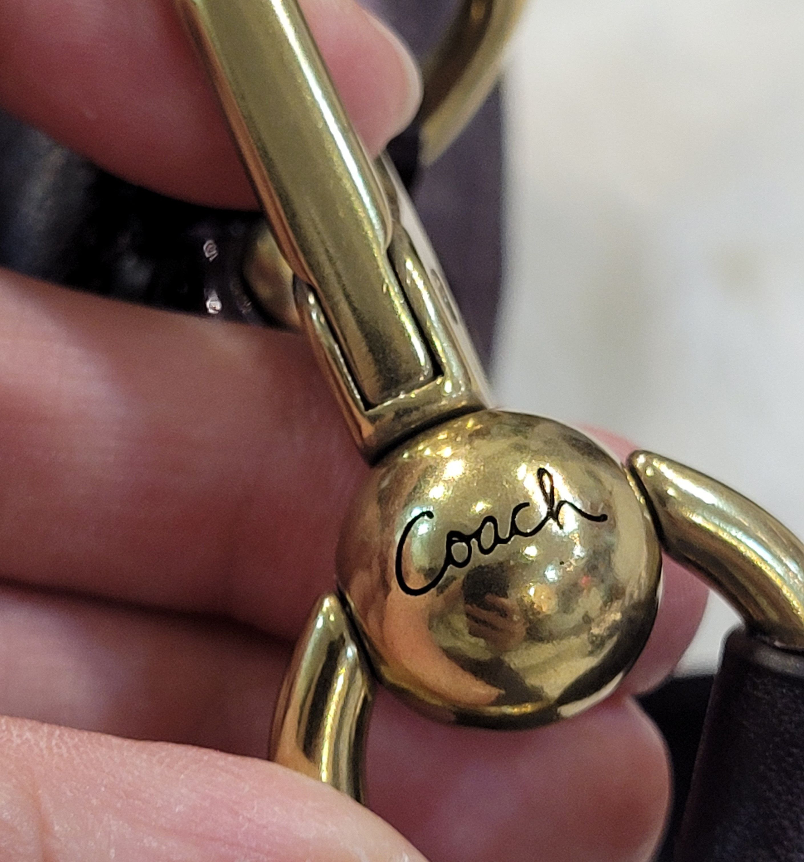 Coach Coach Kristin Spectator Ostrich Embossed Leather Satchel Size ONE SIZE - 15 Thumbnail