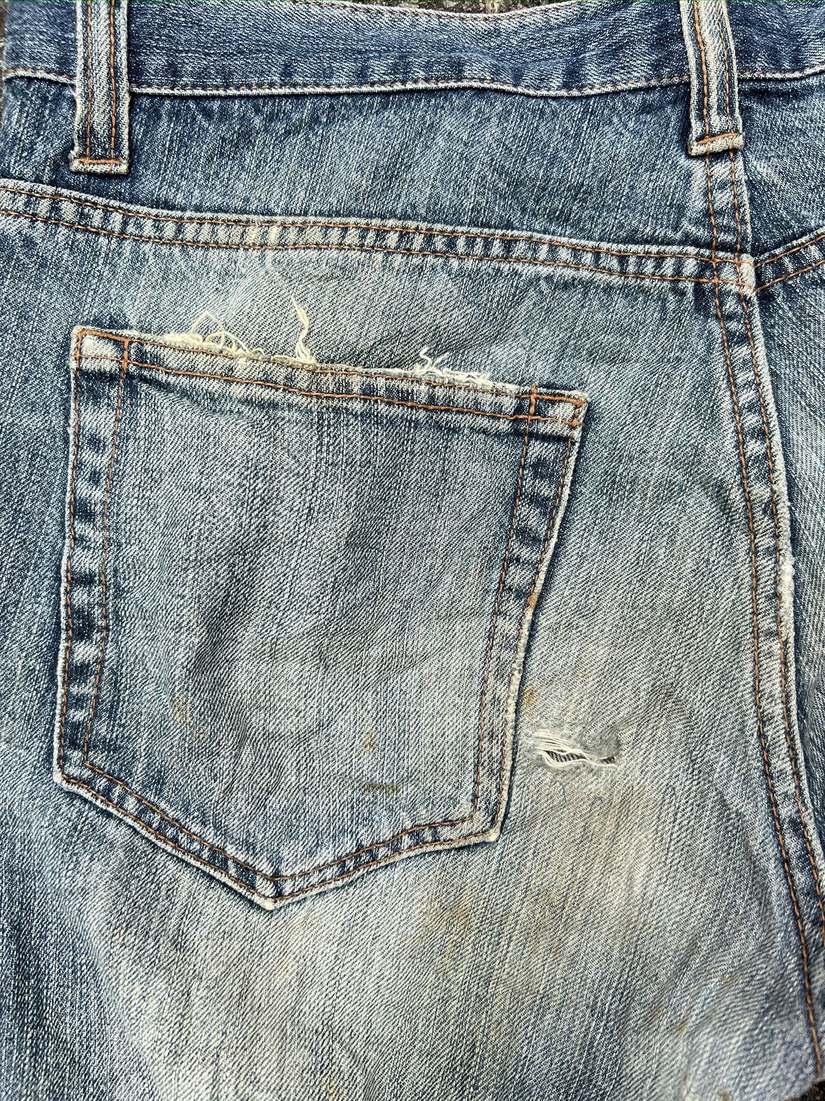 Japanese Brand 3. Japanese Tradisional Motive Jeans Size 32" / US 10 / IT 46 - 6 Thumbnail