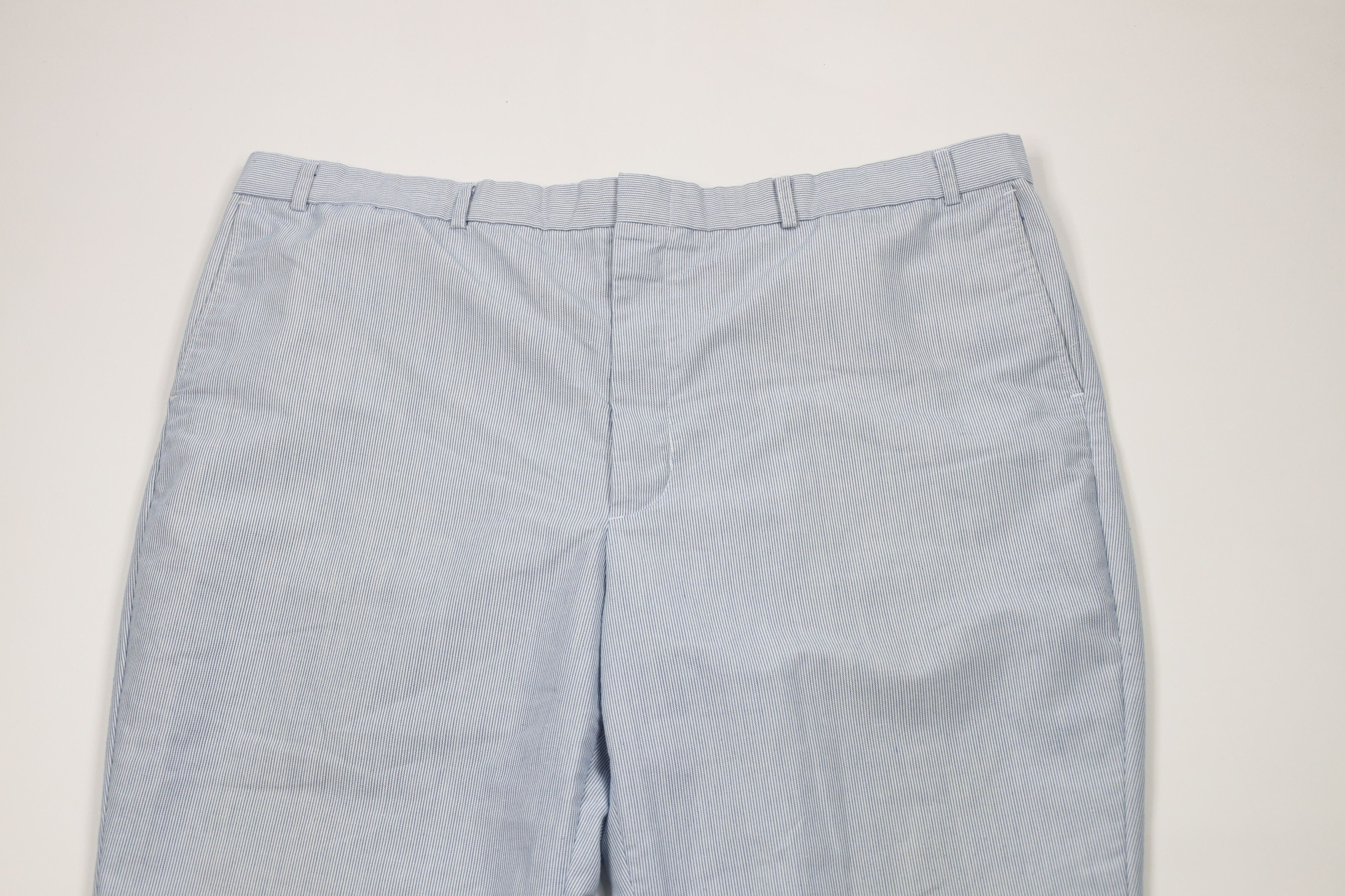 Vintage Vintage 90s Streetwear Hickory Striped Wide Leg Chino Pants Size US 44 / EU 60 - 2 Thumbnail