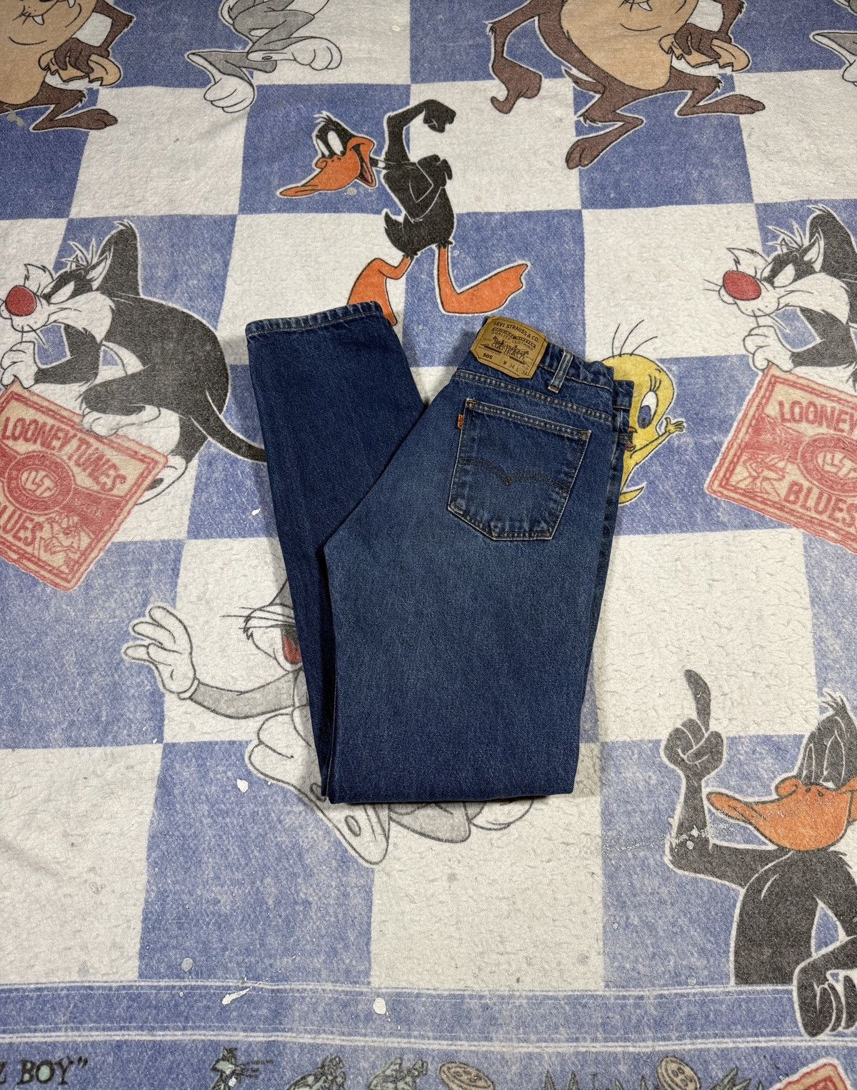 Levi's Vintage Levi’s orange tab 505 jeans Size US 34 / EU 50 - 1 Thumbnail