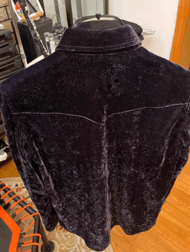 Saint Laurent Paris SLP shirt with cat's-eye buttons and glitter Size US M / EU 48-50 / 2 - 5 Thumbnail