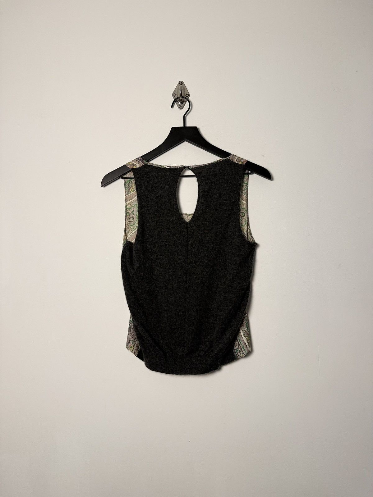 Prada Prada Archive Paisley Hybrid Sleeveless Top Size M / US 6-8 / IT 42-44 - 2 Thumbnail