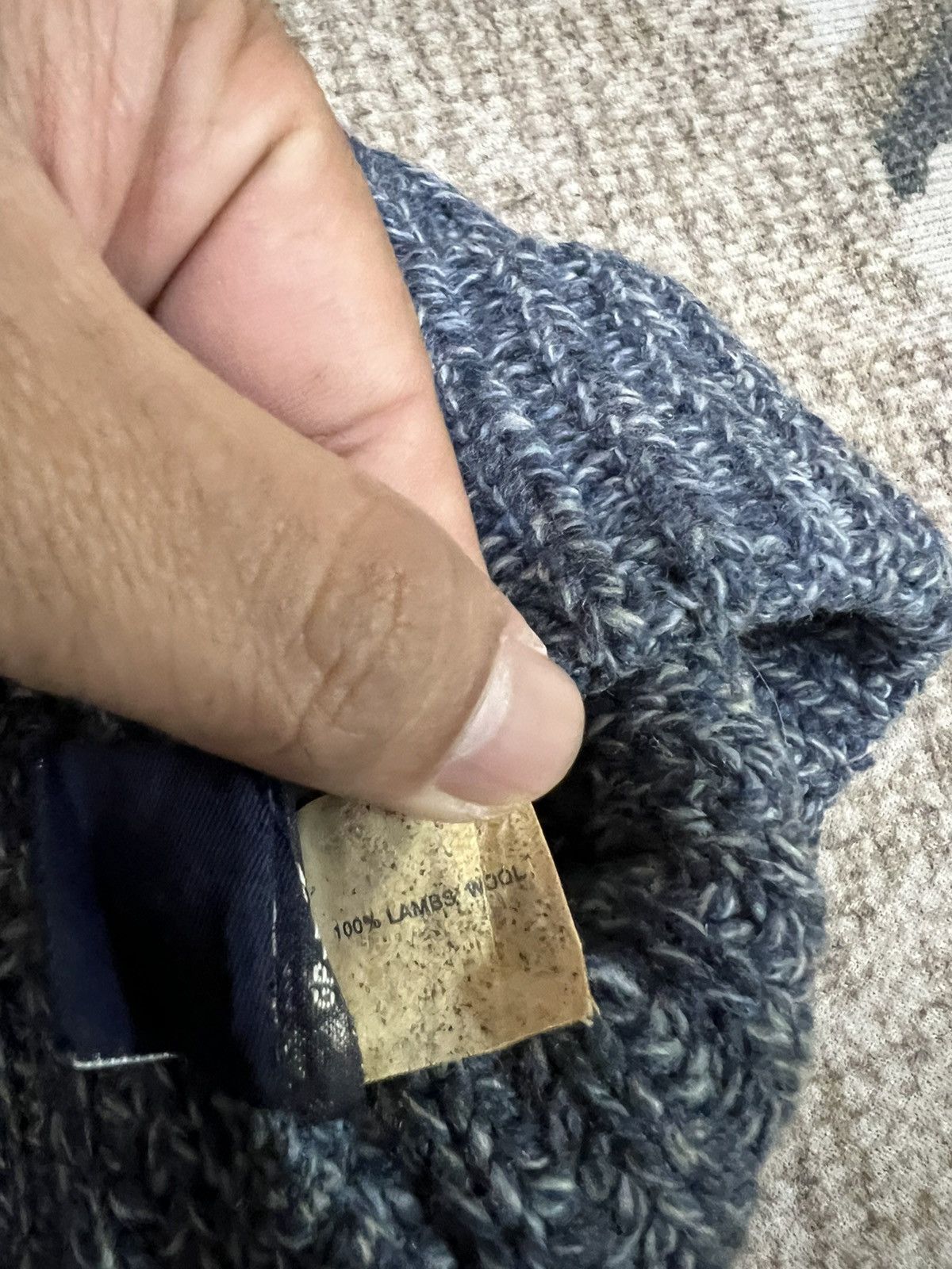Gap Vintage Gap Lambswool Beanie Hats Size ONE SIZE - 9 Thumbnail