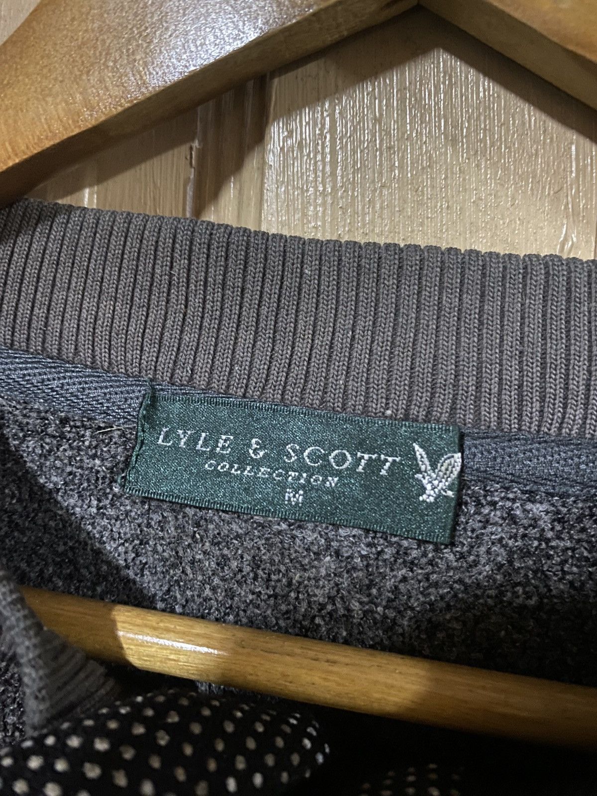 Lyle & Scott Lyle & Scott Collection Charcoal Grey Sweatshirt Crewneck Size US M / EU 48-50 / 2 - 4 Thumbnail