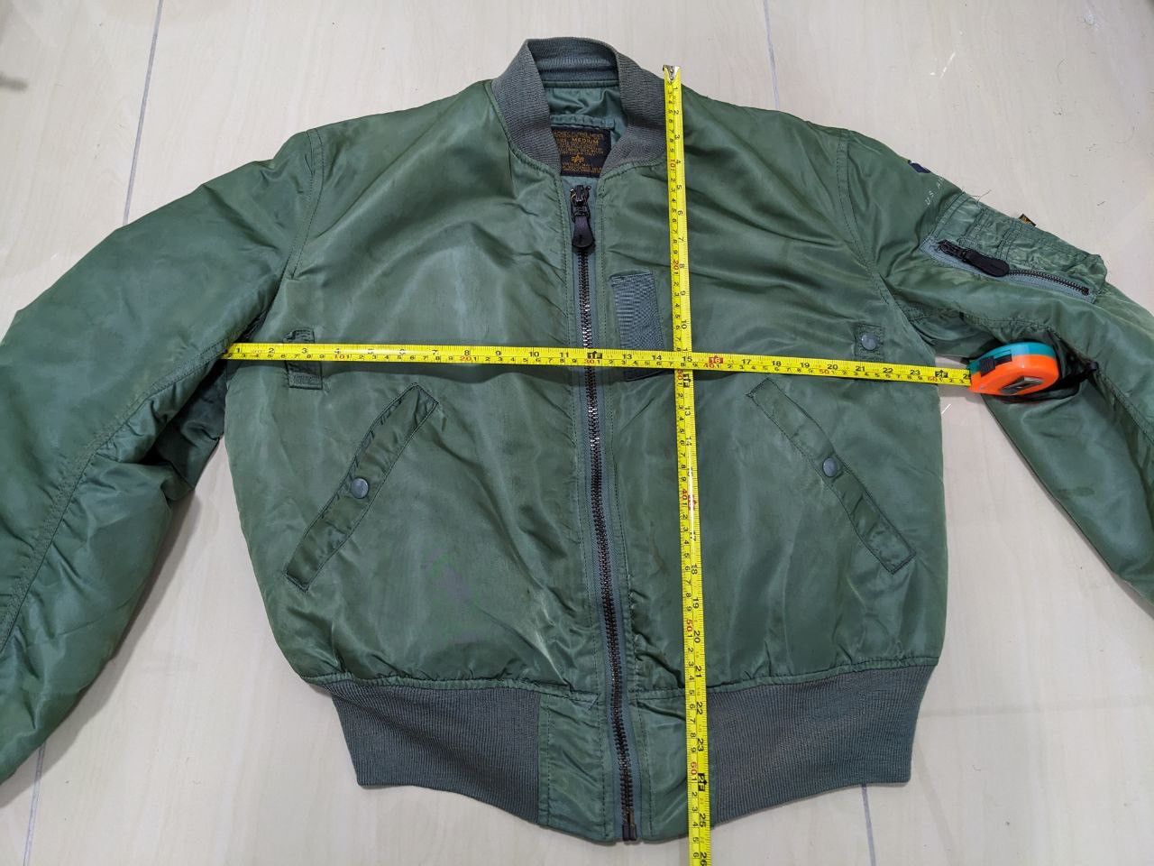 Alpha Industries VINTAGE BUZZRICKSON ALPHA INDUSTRIES MA-1 US AIRFORCE JACKET Size US M / EU 48-50 / 2 - 7 Thumbnail