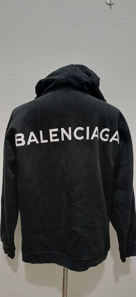 Vintage BALENCIAGA HOODIES Size US XL / EU 56 / 4 - 1 Thumbnail