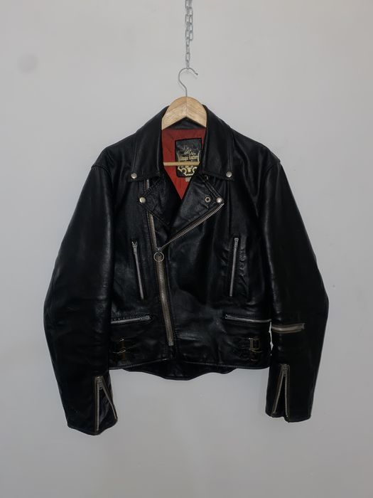 Campri leather outlet jacket