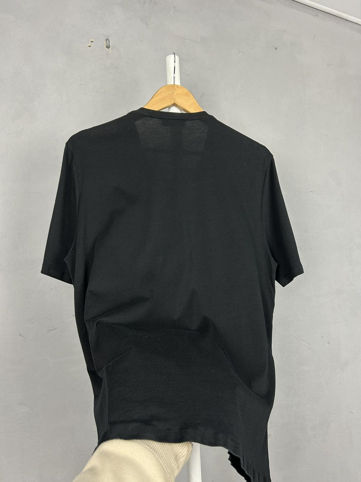 Balenciaga Balenciaga SS2014 Architecture Embossed Black T-Shirt Size L Size US L / EU 52-54 / 3 - 8 Thumbnail