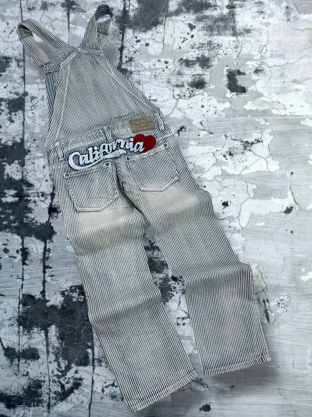 Hysteric Glamour Vintage 90s Japan Designer Blue Moon Californication Overall Size US 32 / EU 48 - 12 Thumbnail