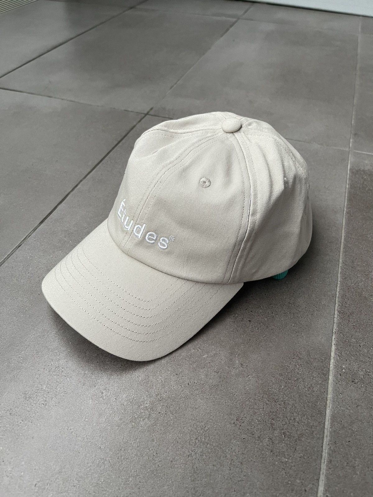 Etudes !DS! SS23 Etudes Logo Booster Beige Cap Size ONE SIZE - 6 Thumbnail