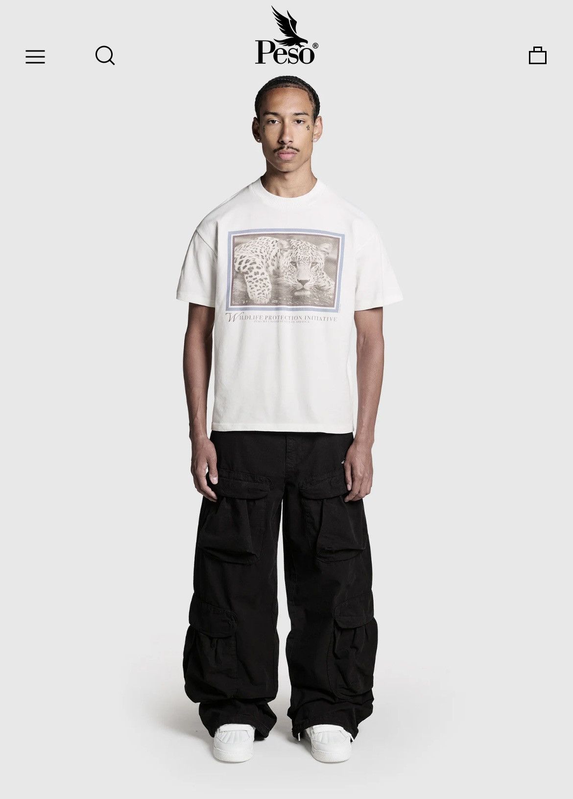 Peso Peso Wildlife Tee Size US M / EU 48-50 / 2 - 2 Thumbnail