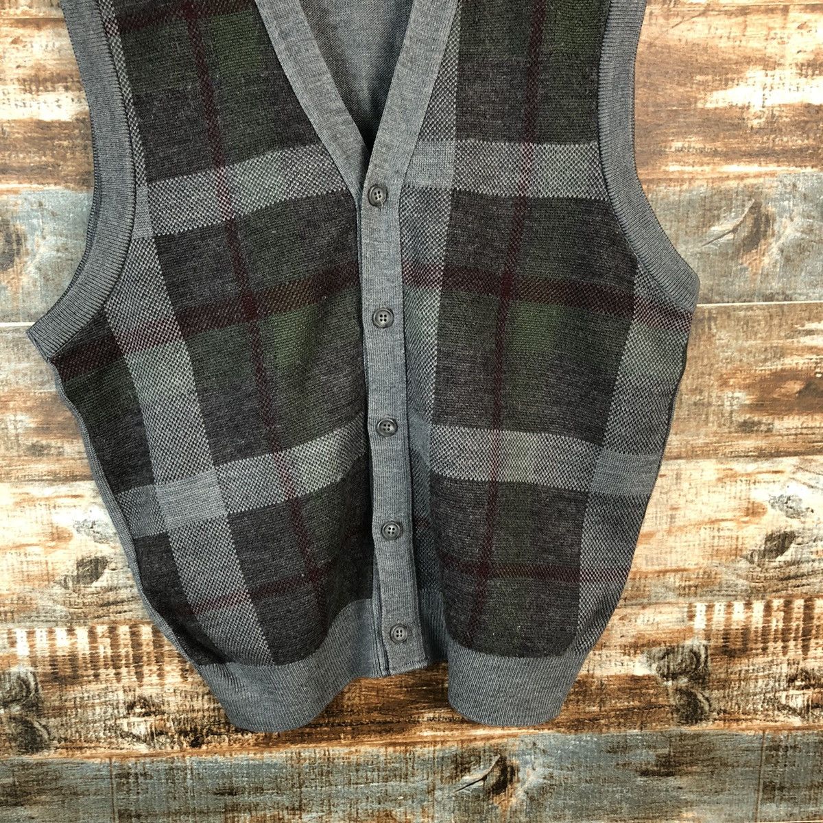 Lindbergh Grey Vest Knitwear #A967