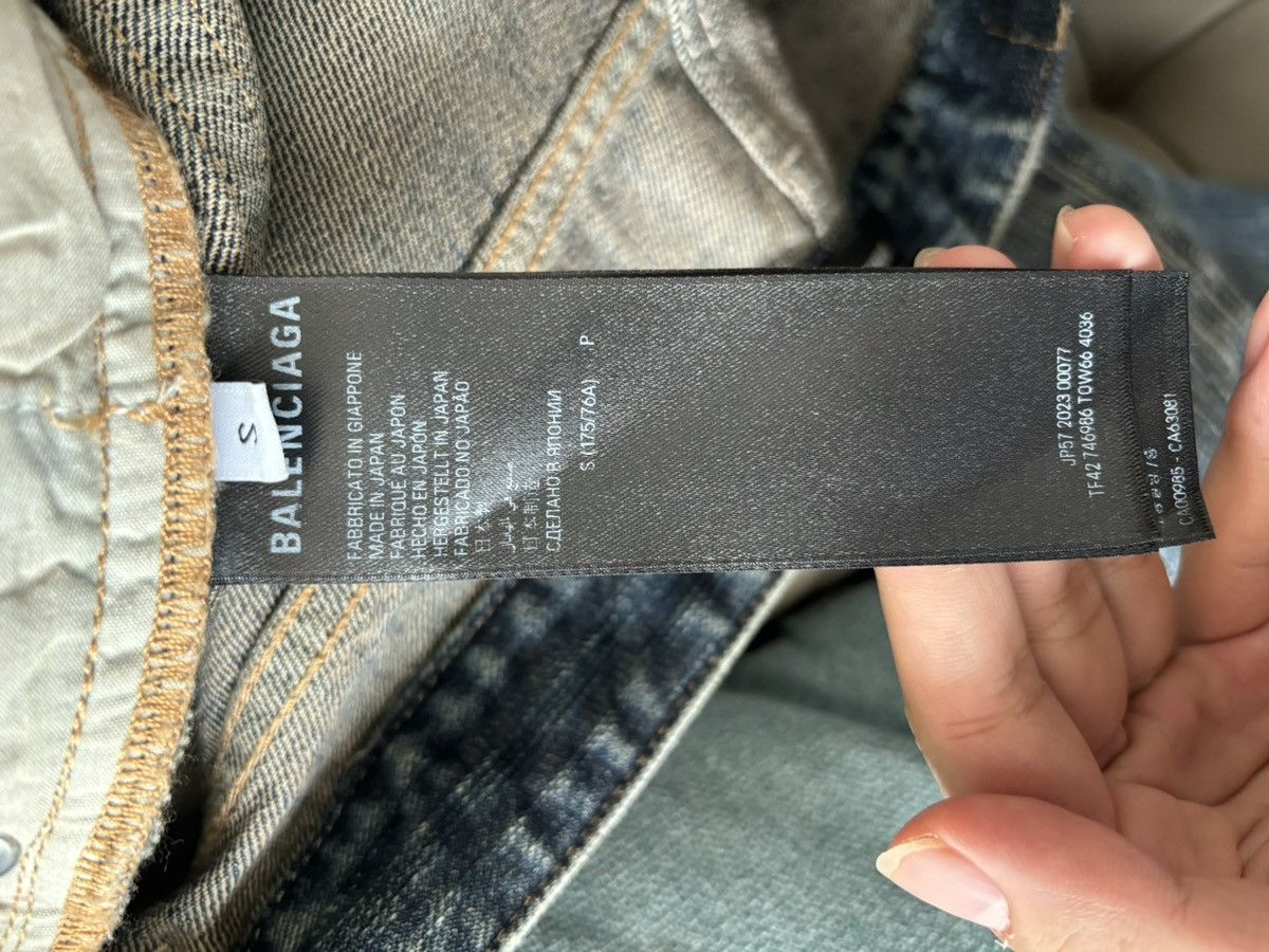 Balenciaga balenciaga crystal denim Size US 30 / EU 46 - 16 Thumbnail