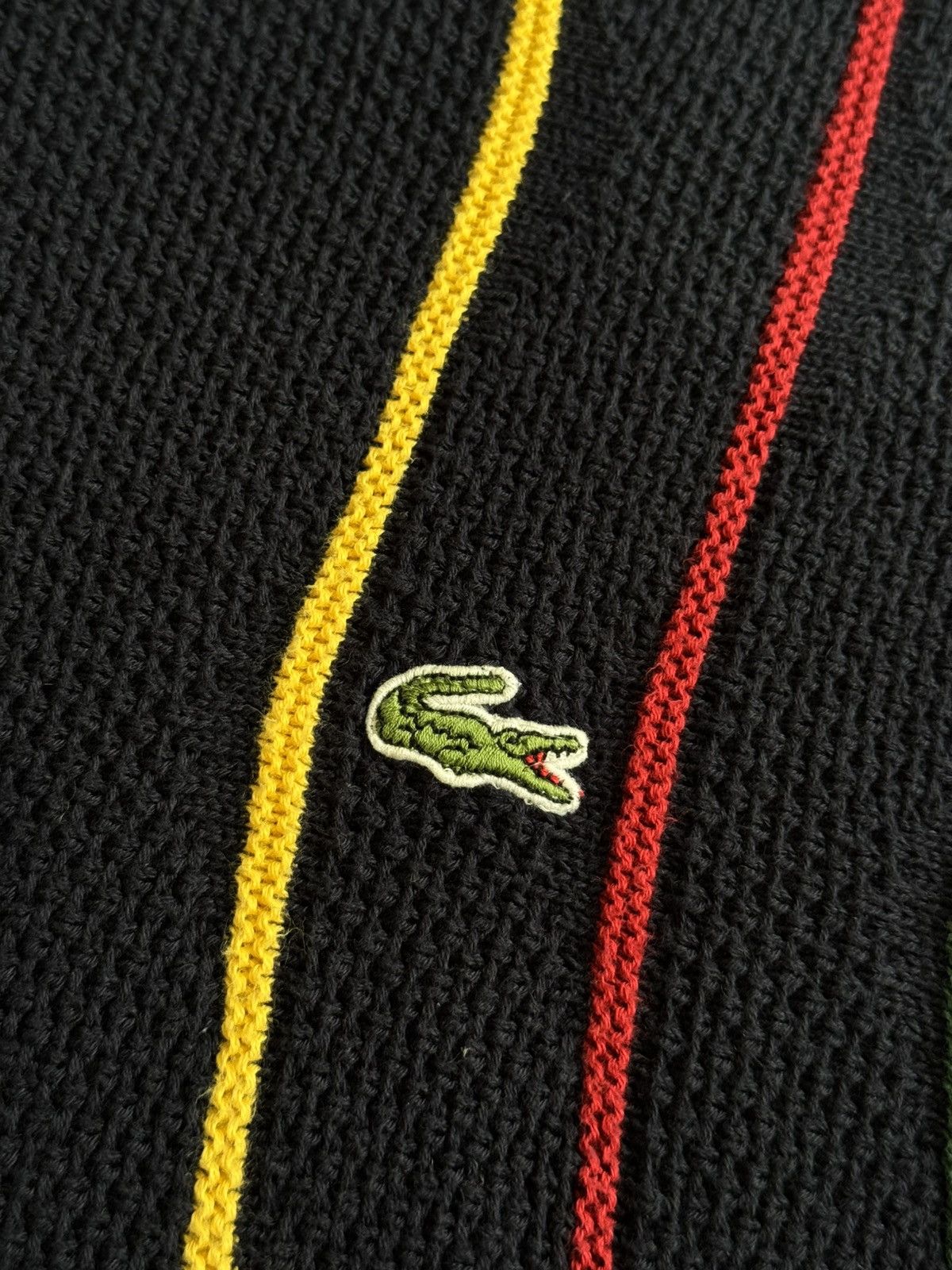 Lacoste Vintage Lacoste Made in France Knit Sweater – Coogi Style Size US L / EU 52-54 / 3 - 7 Thumbnail