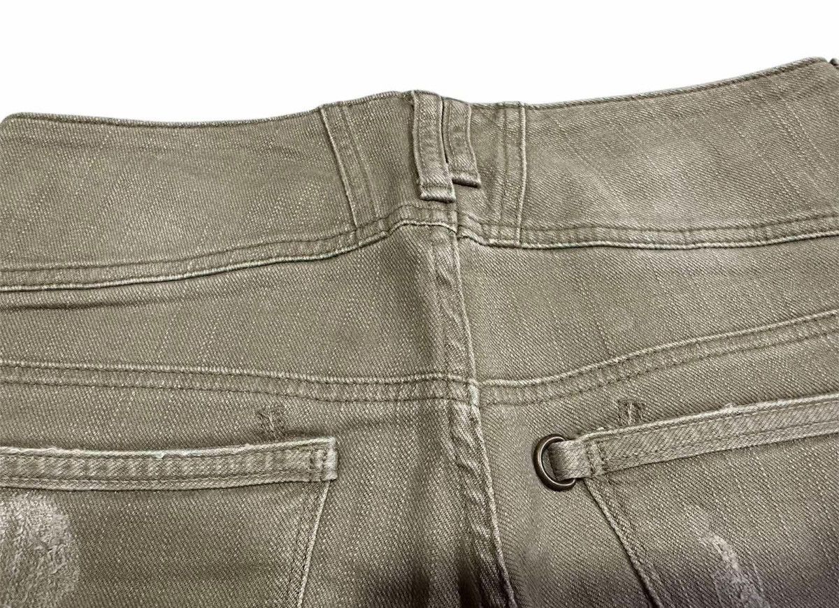 Marithe + Francois Girbaud 🔥Sick Y2K Marithe Francois Girbaud Flared Denim Loop Rivet Size US 29 - 12 Thumbnail