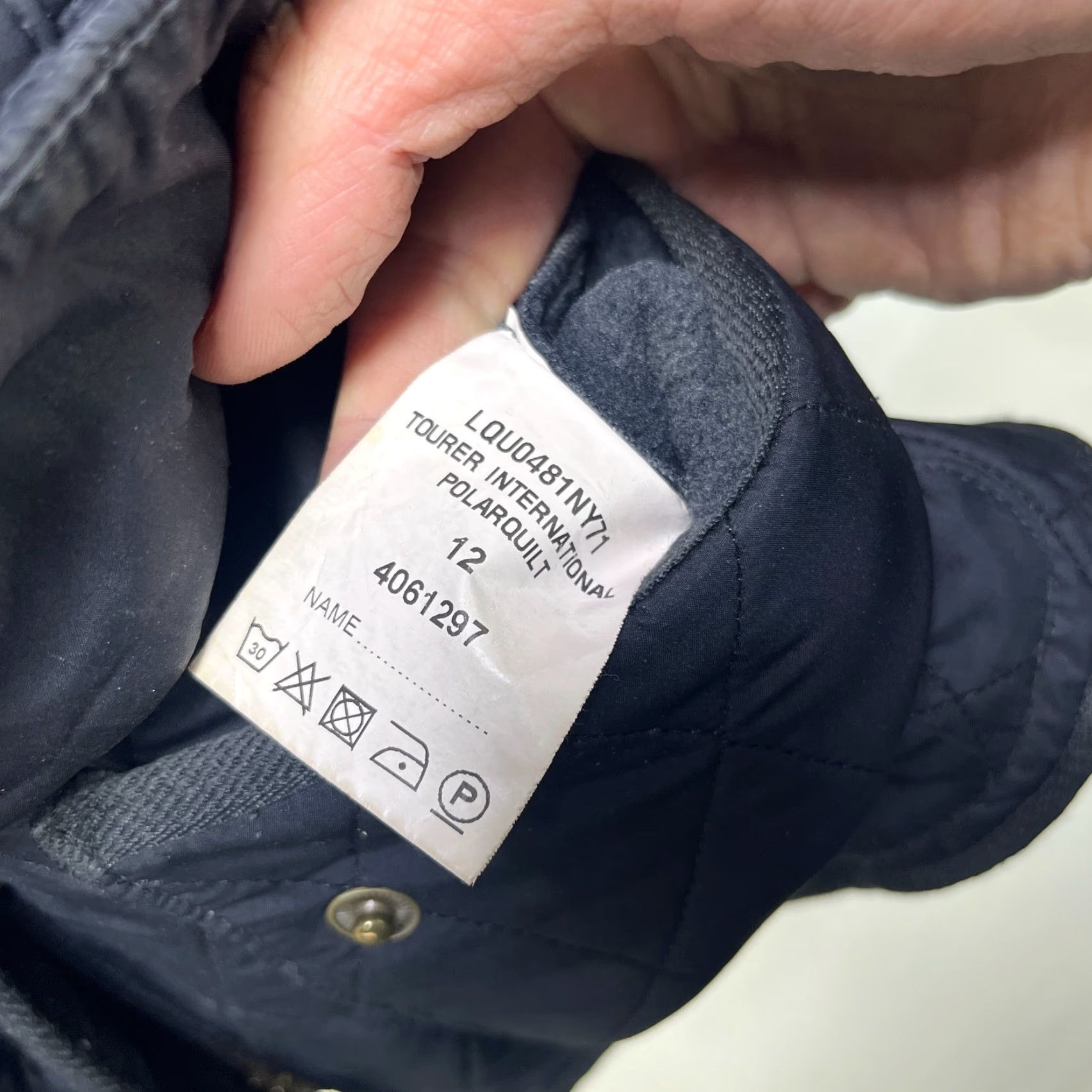 Barbour Barbour Jacket Polaquilt Barbour Bedale Quilted Women's Size 12 Black Size XL / US 12-14 / IT 48-50 - 7 Thumbnail