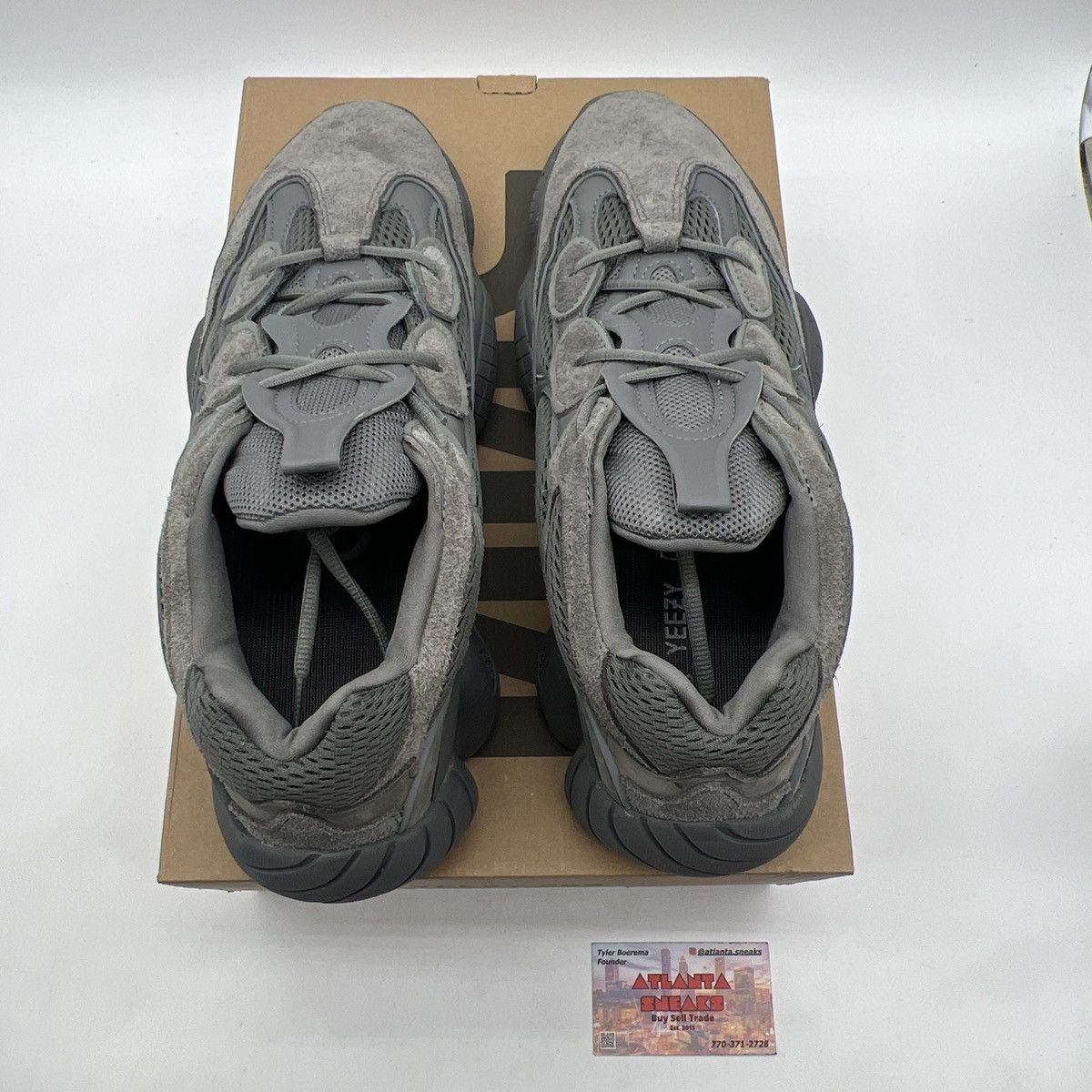 Adidas Yeezy 500 granite Size US 14 / EU 47 - 7 Thumbnail
