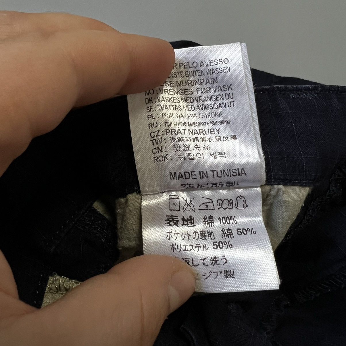 Carhartt Vintage Carhartt Cargo Pants Y2K Navy 36x32 Size US 36 / EU 52 - 20 Thumbnail