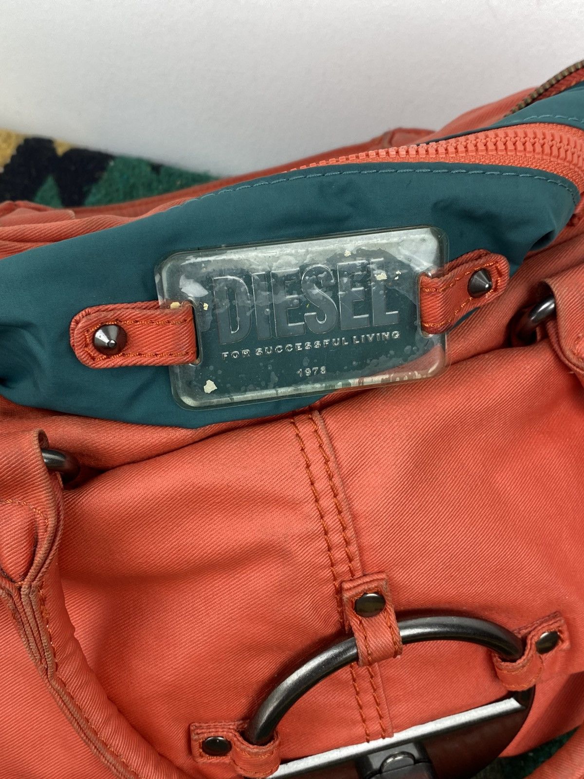 Diesel Y2K 2000's Diesel Metal Ring Handle Bag Size ONE SIZE - 19 Thumbnail