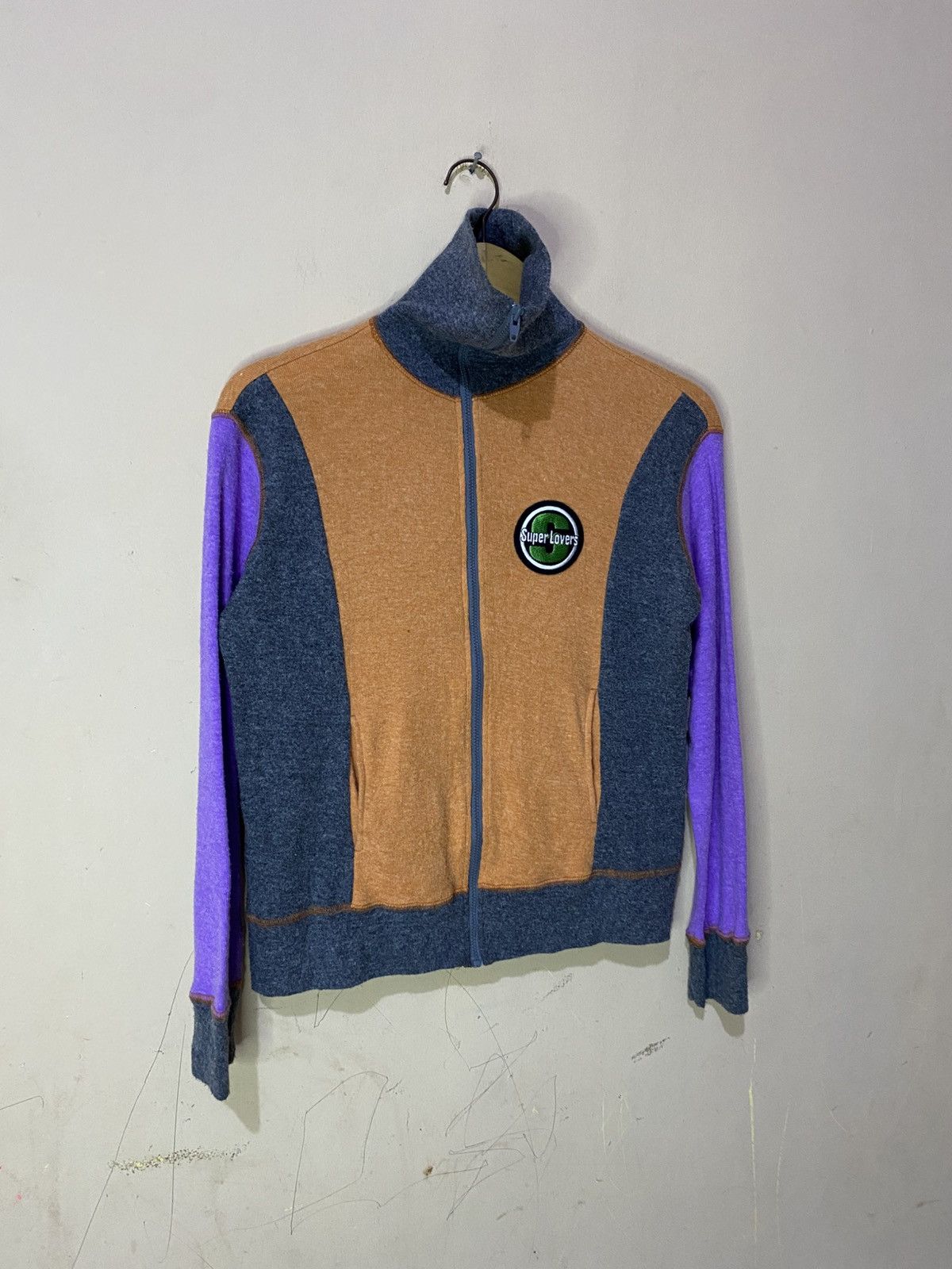 Hysteric Glamour Y2k Super Lovers Japan 3Tone Zip Sweater Size M / US 6-8 / IT 42-44 - 2 Thumbnail