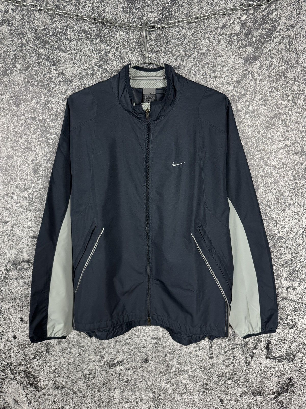 Nike Nike Vintage Full Zip Jacket Windbreaker Clima Fit Size XL Size US XL / EU 56 / 4 - 1 Thumbnail