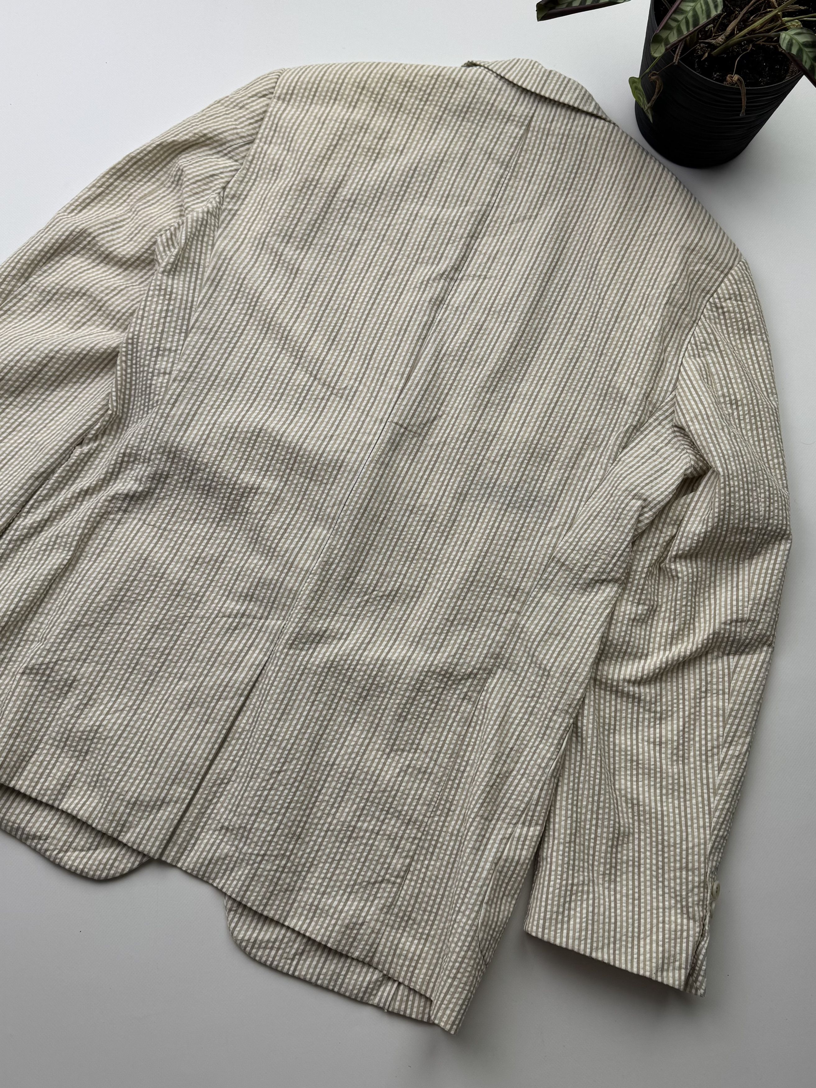 Hugo Boss Hugo Boss Vintage Striped Blazer (145) Size US L / EU 52-54 / 3 - 12 Thumbnail