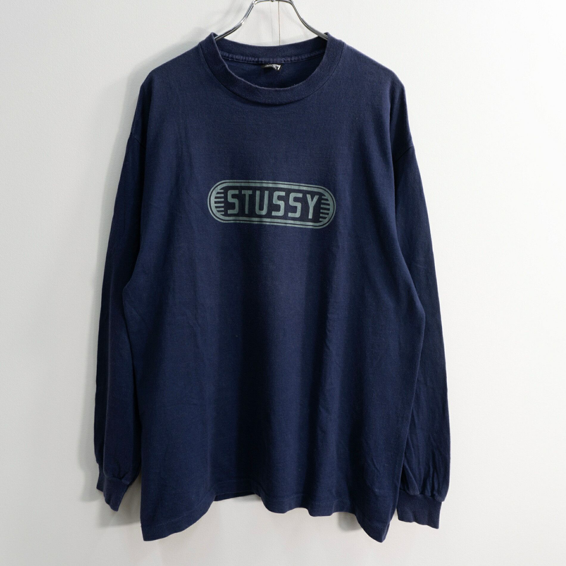 Stussy × Vintage 80s 90s Knowledge Is King Long Sleeve Double
