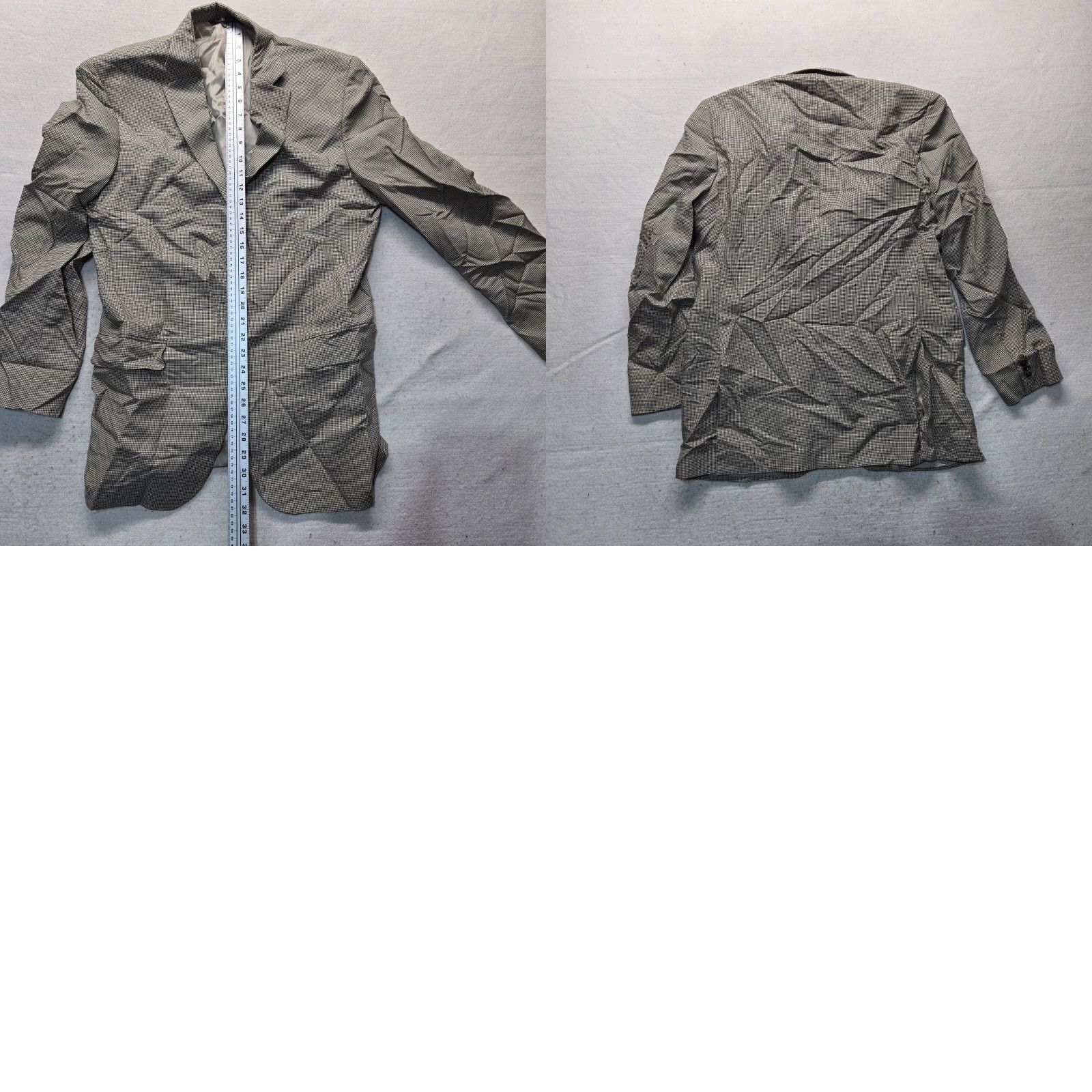 Jack Victor JACK VICTOR Gray Blazer Sport Coat Adult Men's M Medium Sports Size 40R - 8 Thumbnail