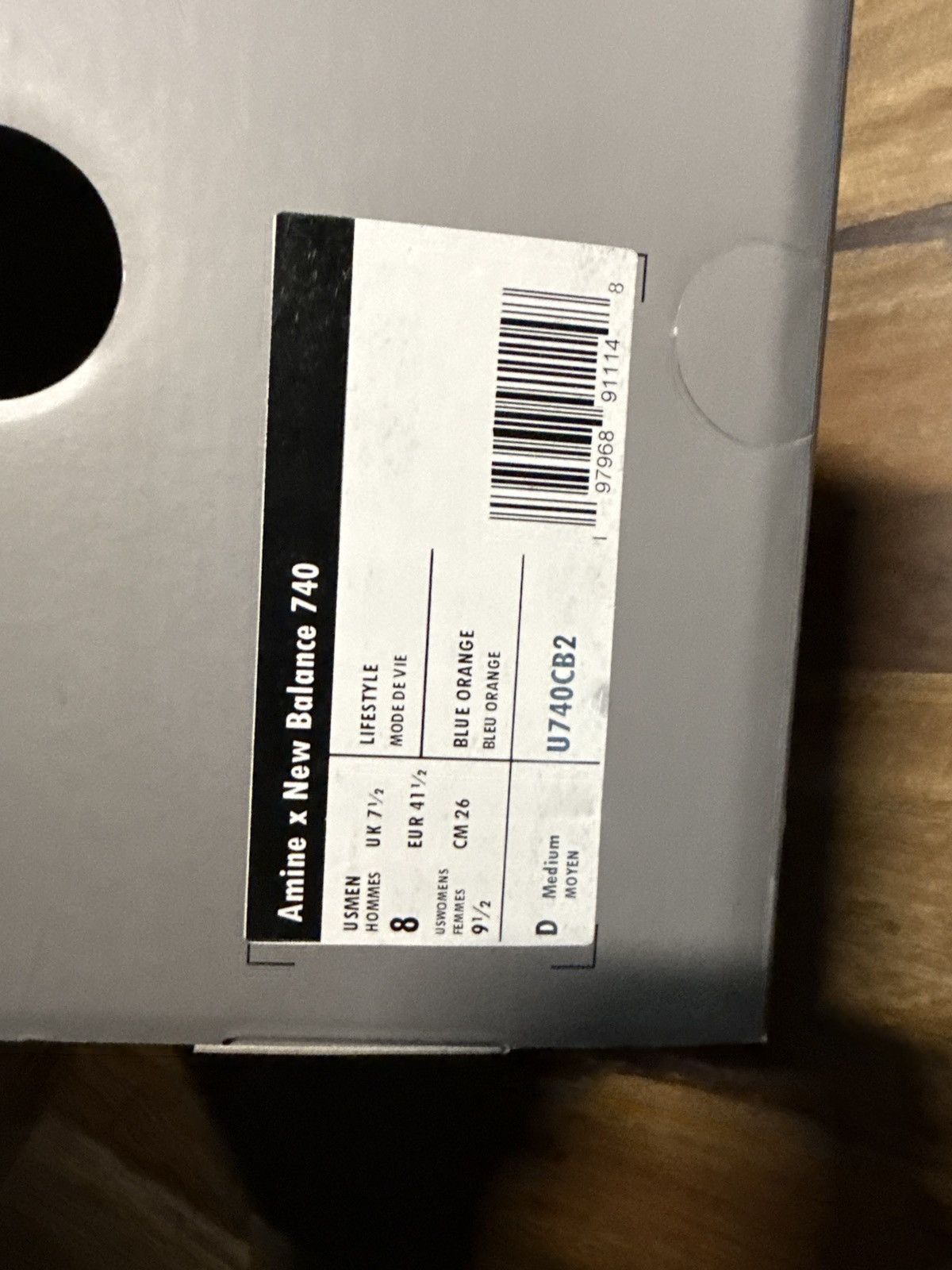 New Balance 740V2 "AMINÉ - BENSON TECH Size US 8 / EU 41 - 4 Thumbnail
