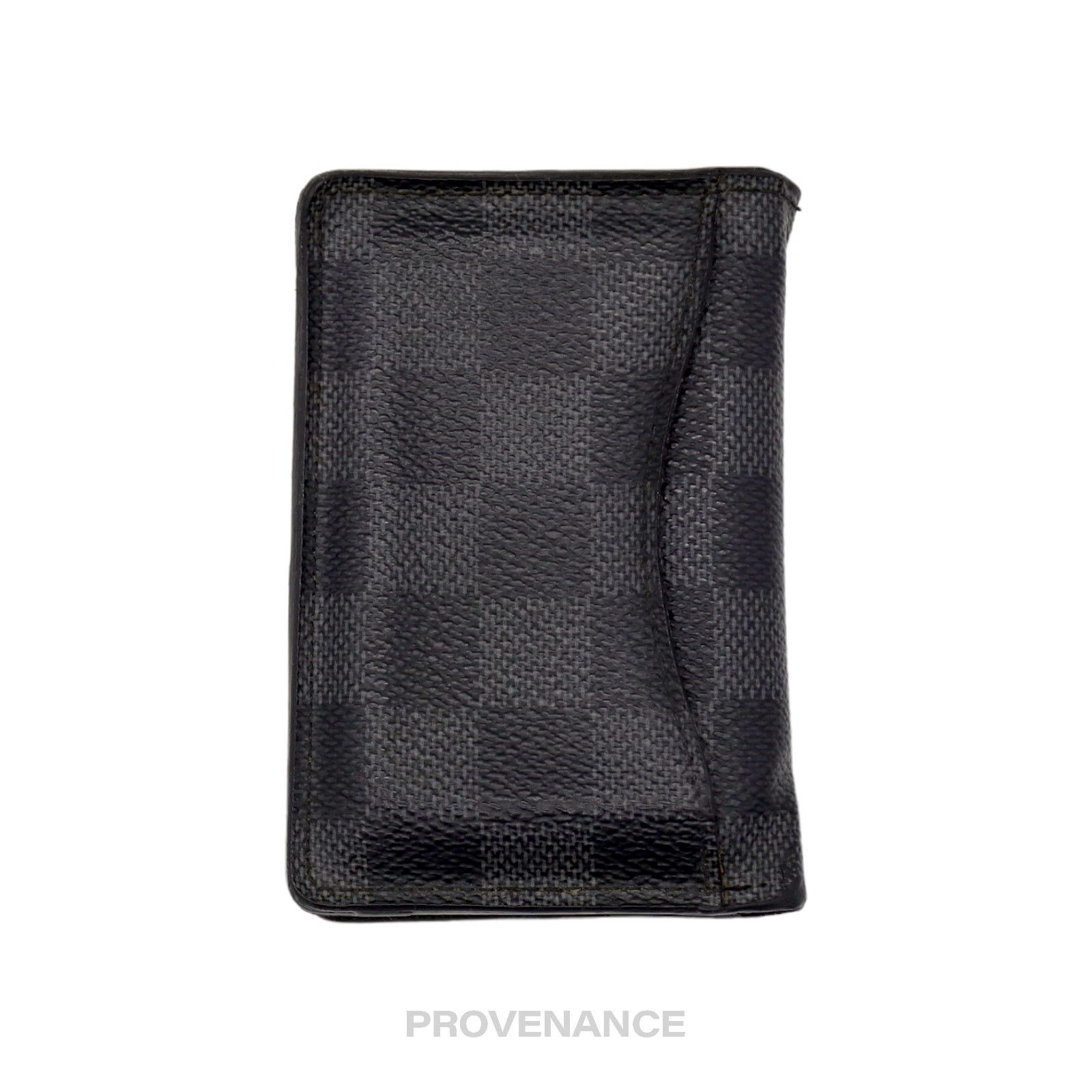 Louis Vuitton 🔴 Louis Vuitton Pocket Organizer Wallet - Damier Graphite Size ONE SIZE - 3 Thumbnail