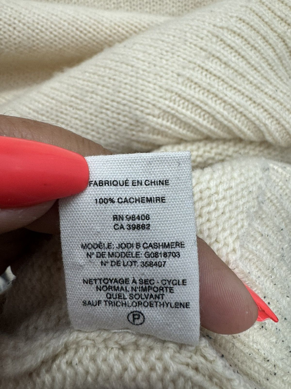 Theory Theory Jodi B Half Sleeve Cashmere Sweater Size M Size M / US 6-8 / IT 42-44 - 4 Thumbnail